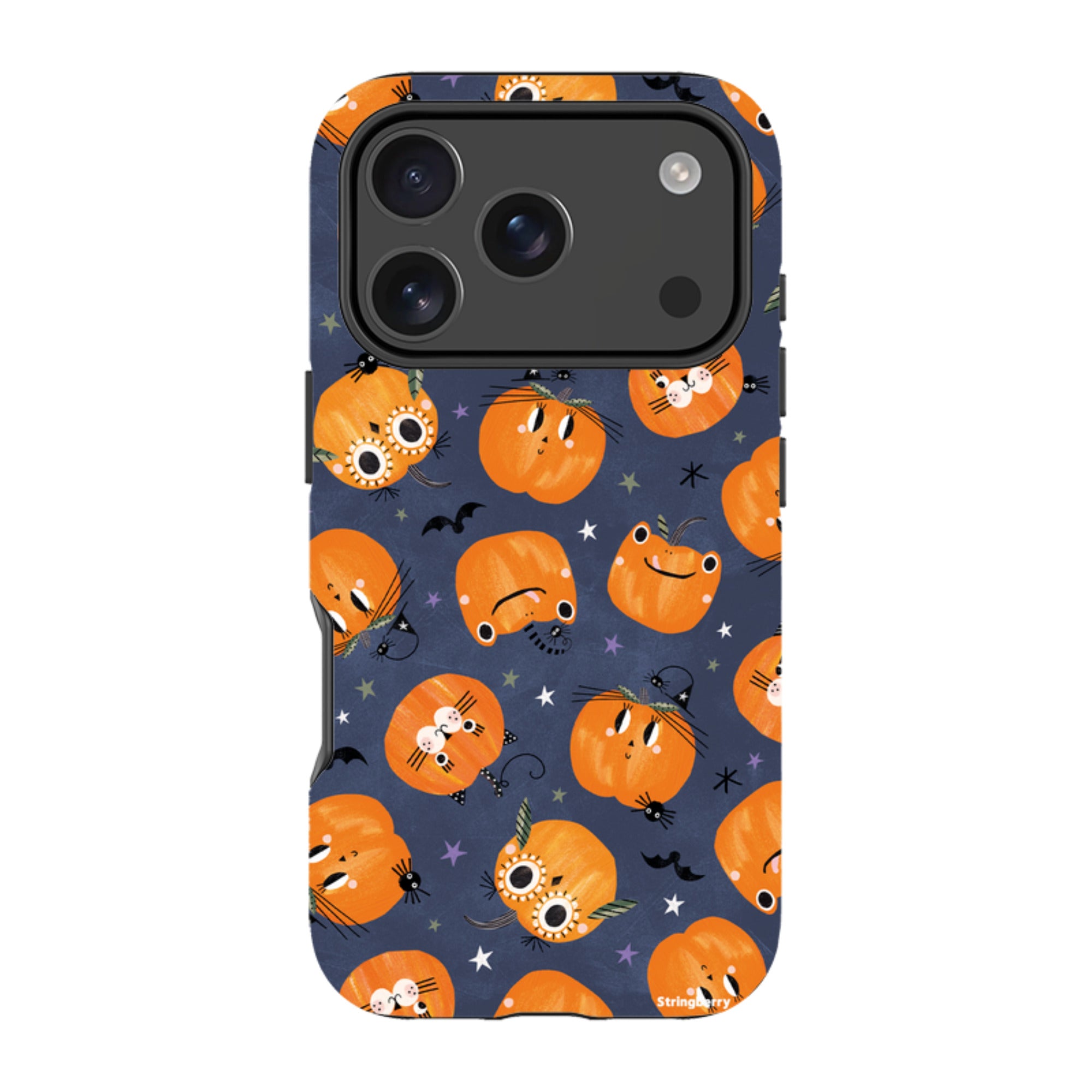 iPhone MagSafe Tough Case -  Halloween Pumpkin Dark By Ali Brookes