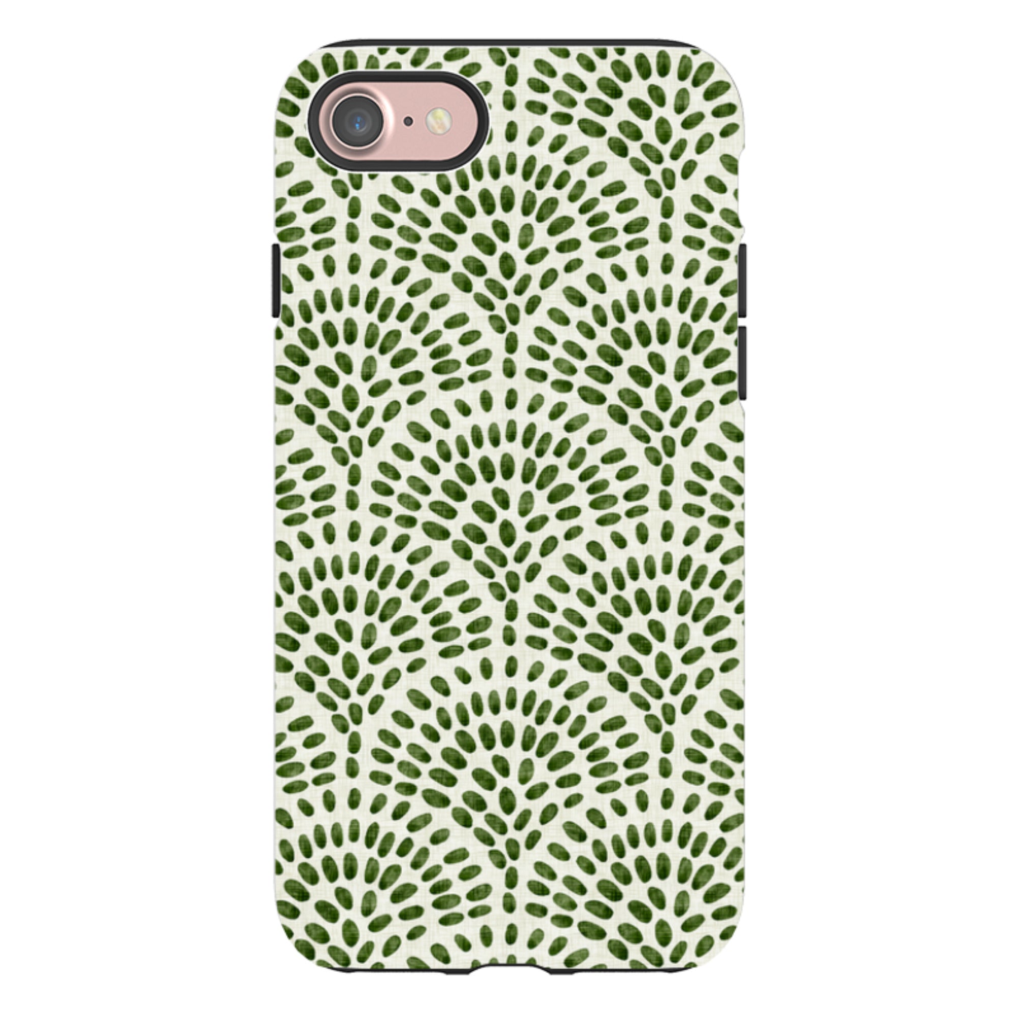 iPhone Tough Case - Scallop - Green By Katherine Quinn