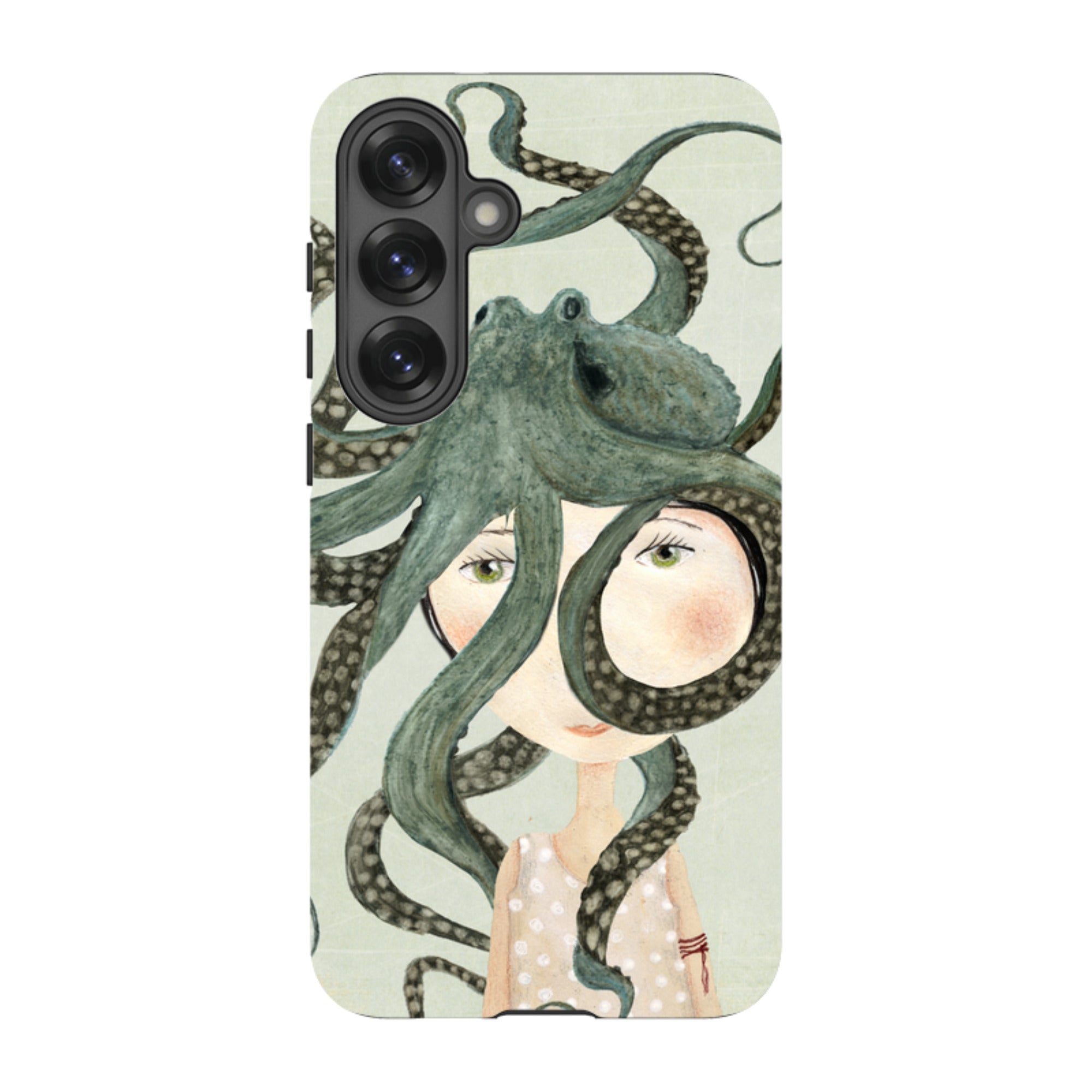 Samsung Tough Case - Octopus Girl By Katherine Quinn