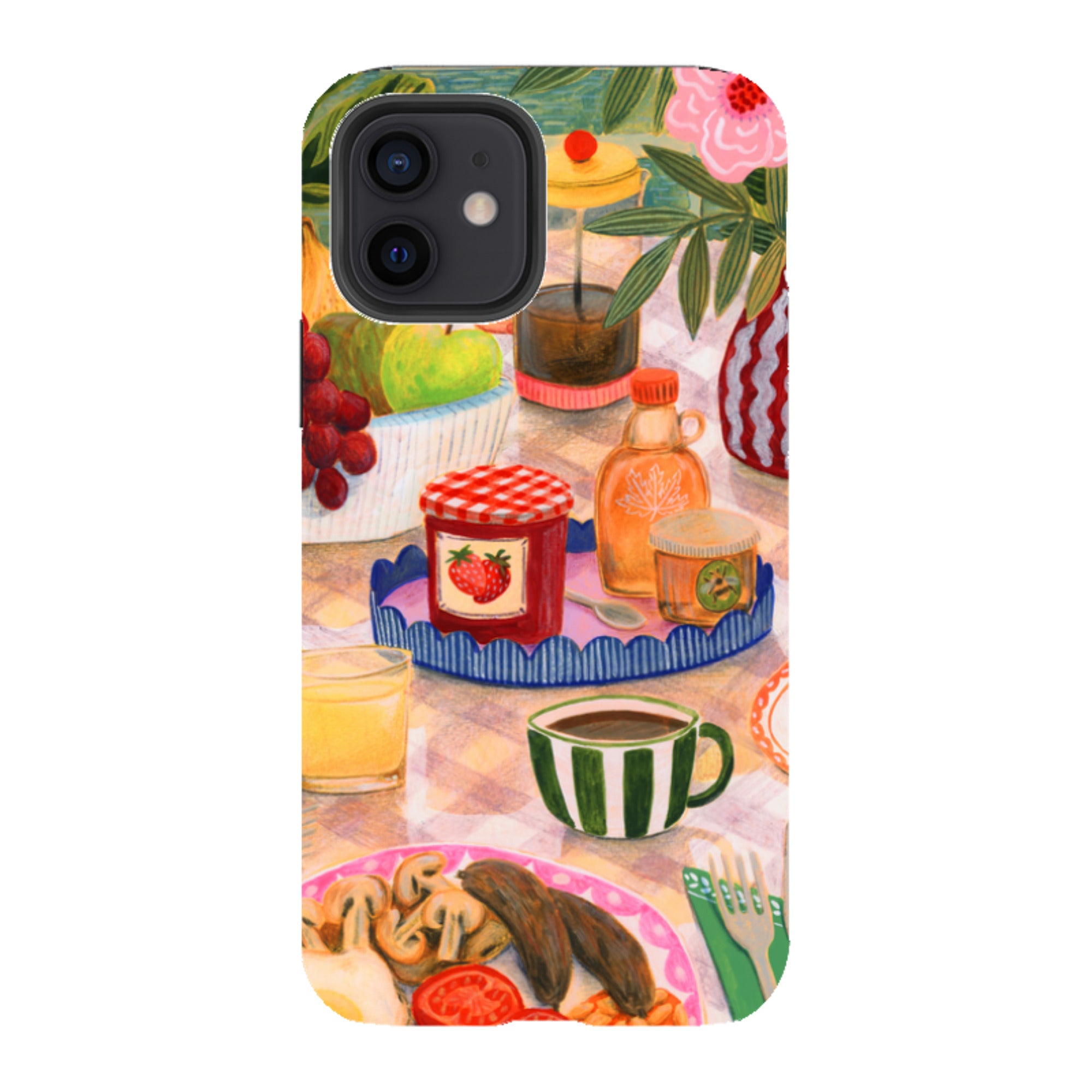 iPhone Tough Case - Holiday Breakfast By Lee Foster Wilson