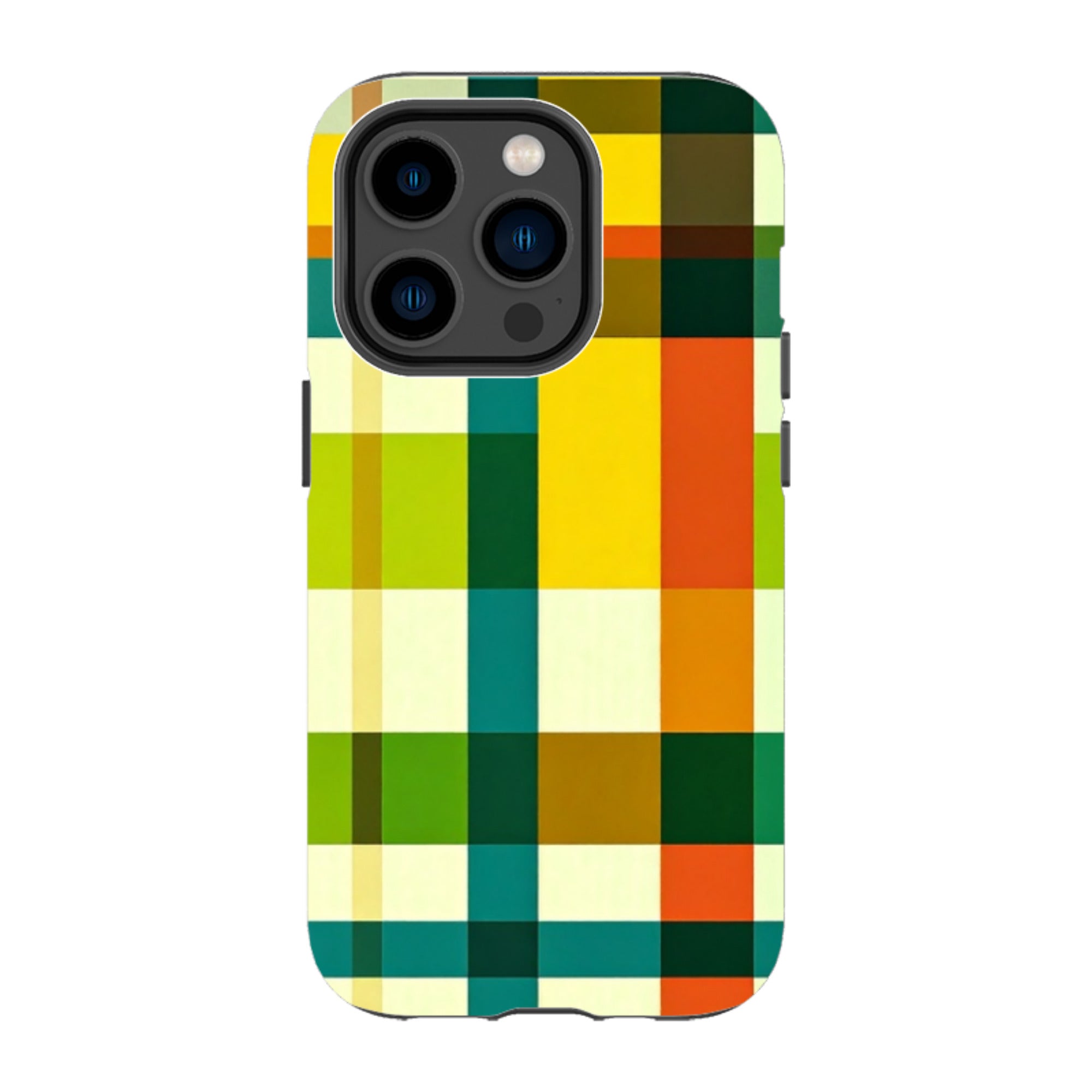 iPhone Tough Case - Los Angeles Gingham