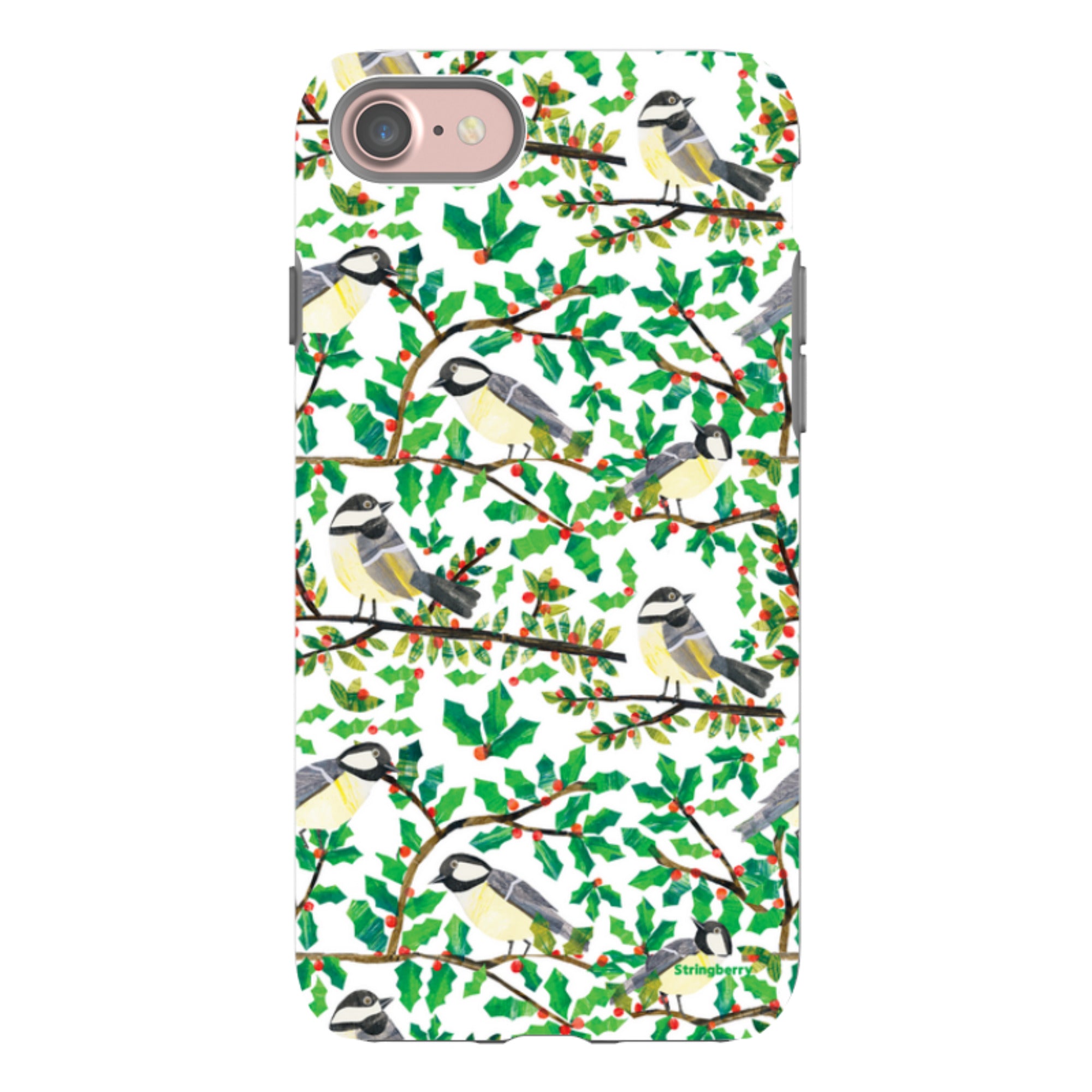 iPhone Tough Case - Chickadee By Tracey English
