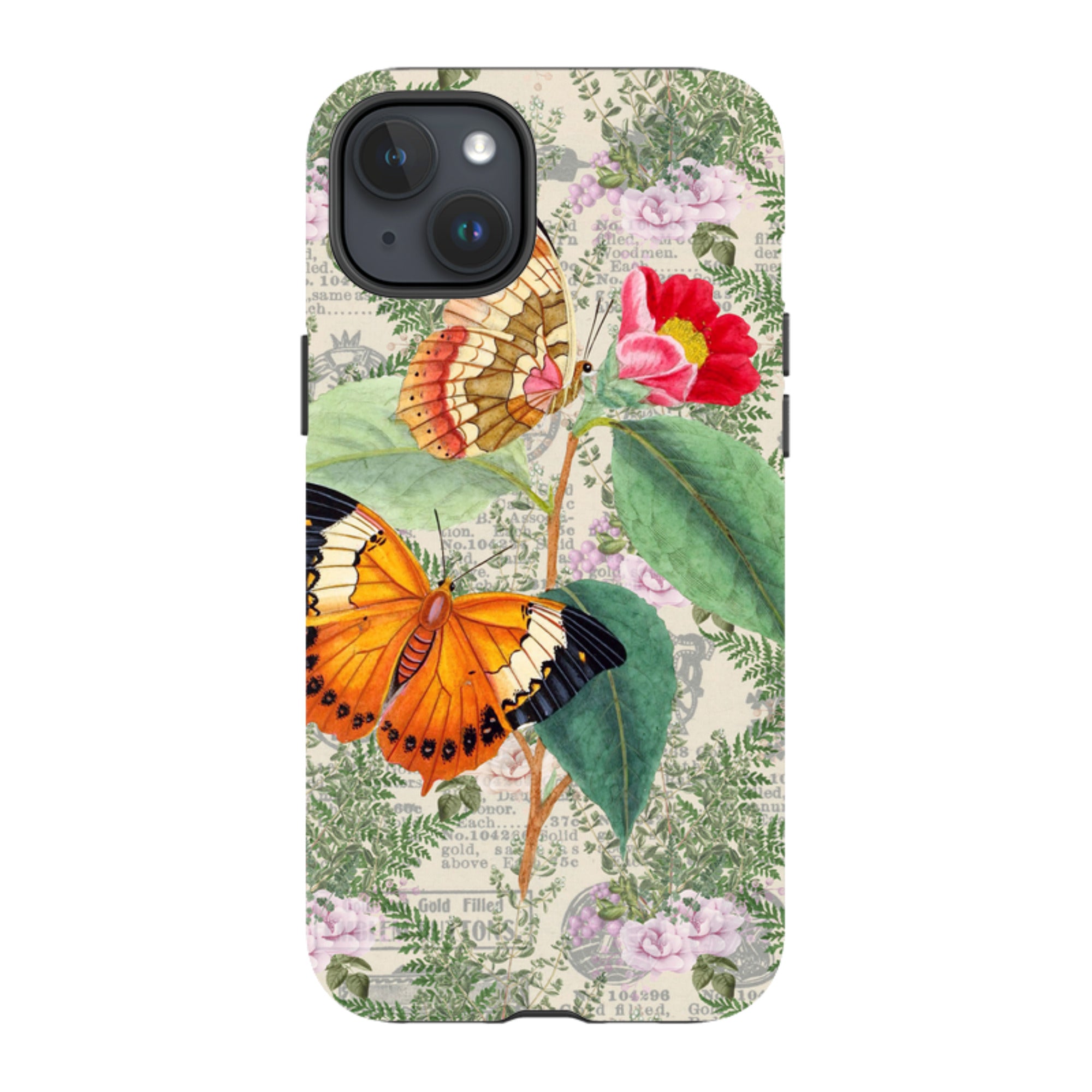 iPhone Tough Case - Butterfly Stories