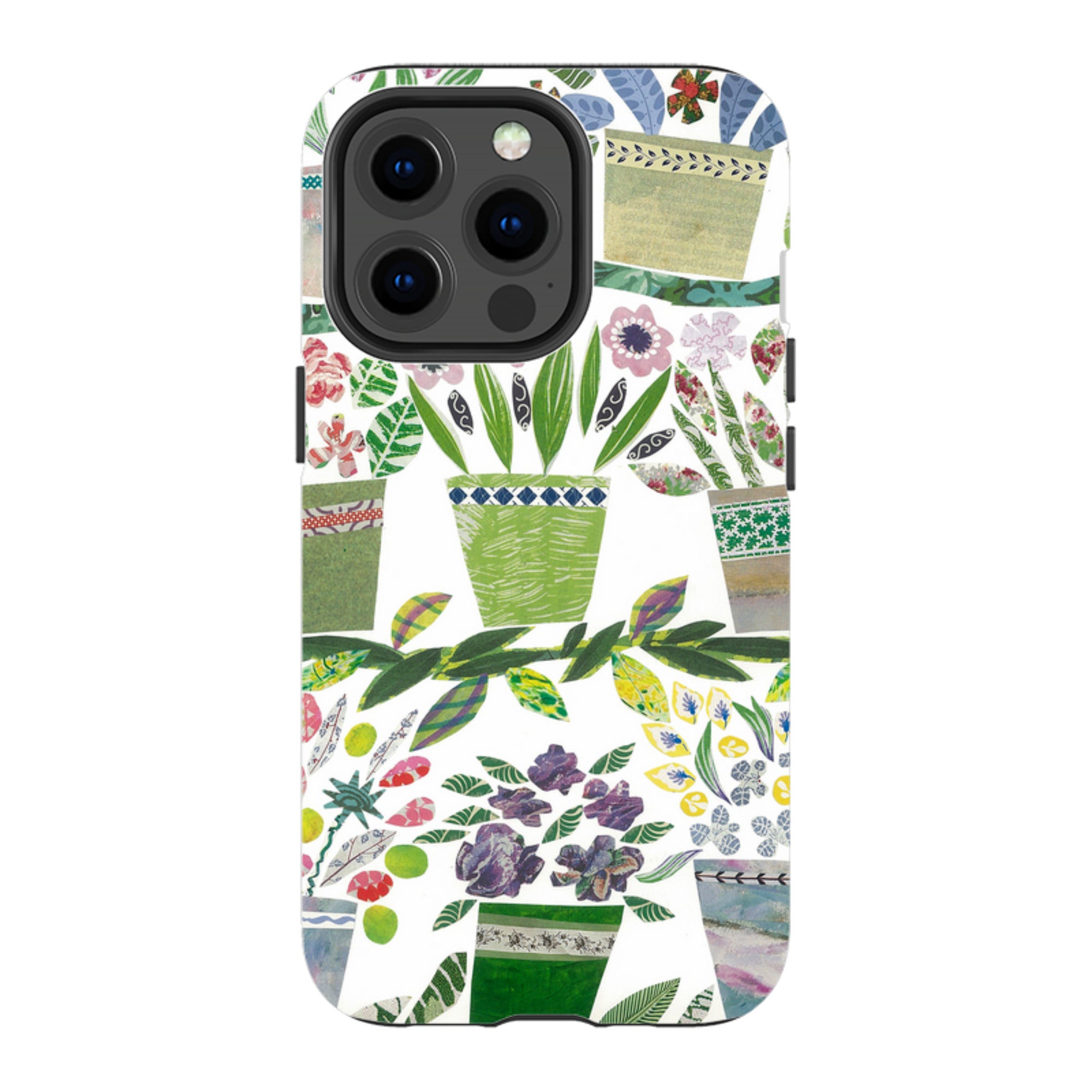 iPhone Tough Case - Flowerpots By Jane Robbins