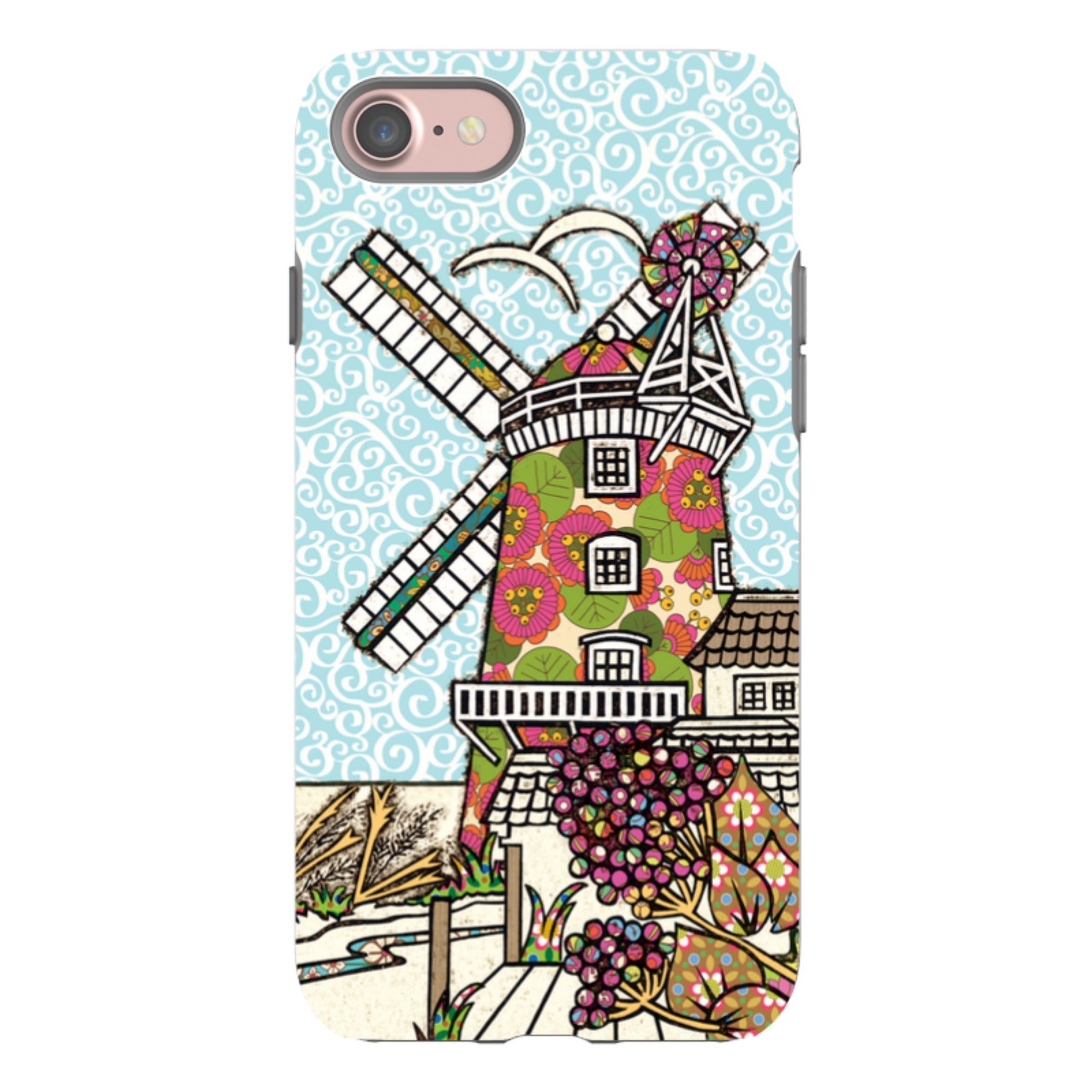 iPhone Tough Case - Cley Windmill By Amelia Bowman