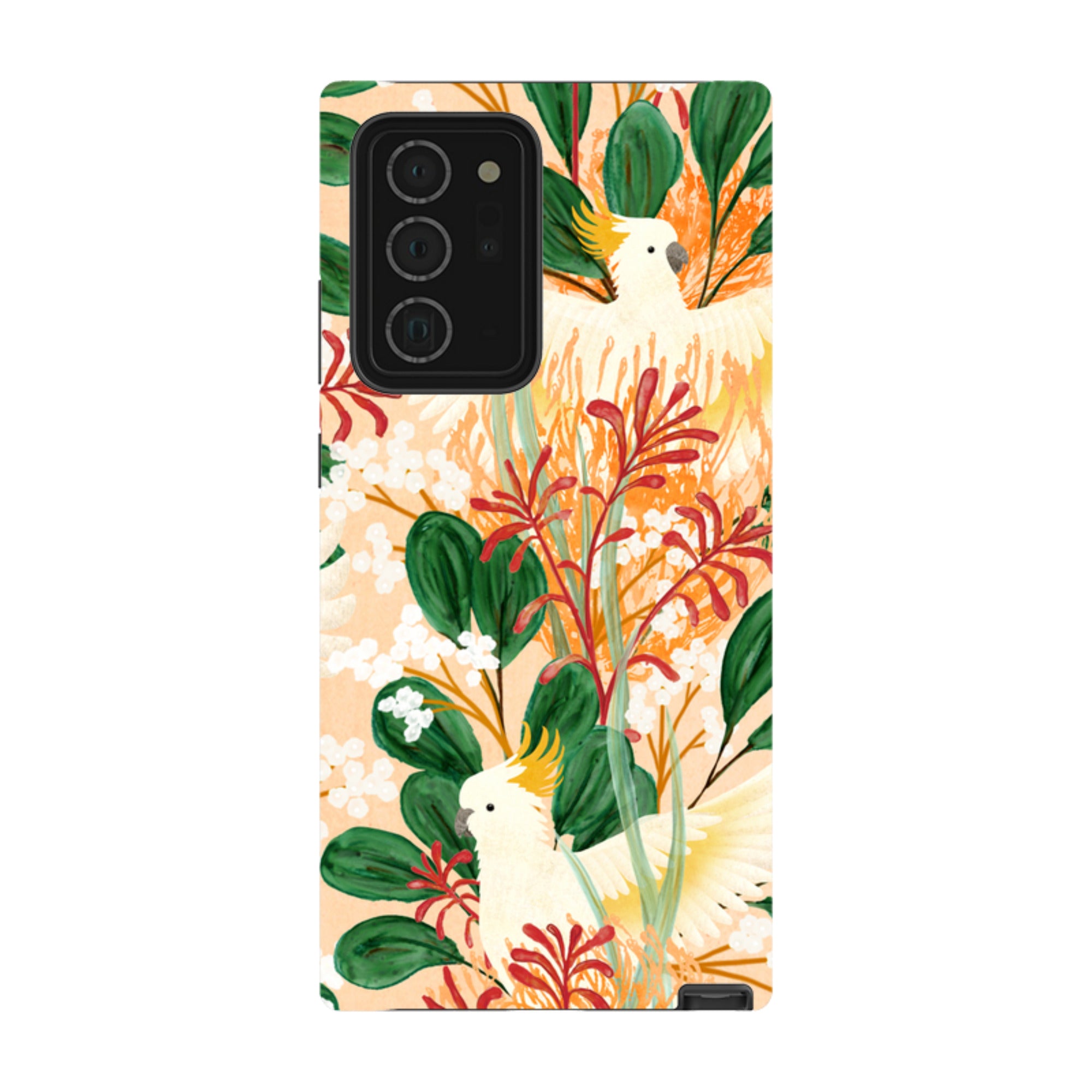 Samsung Tough Case - Cockatoo By Katherine Quinn