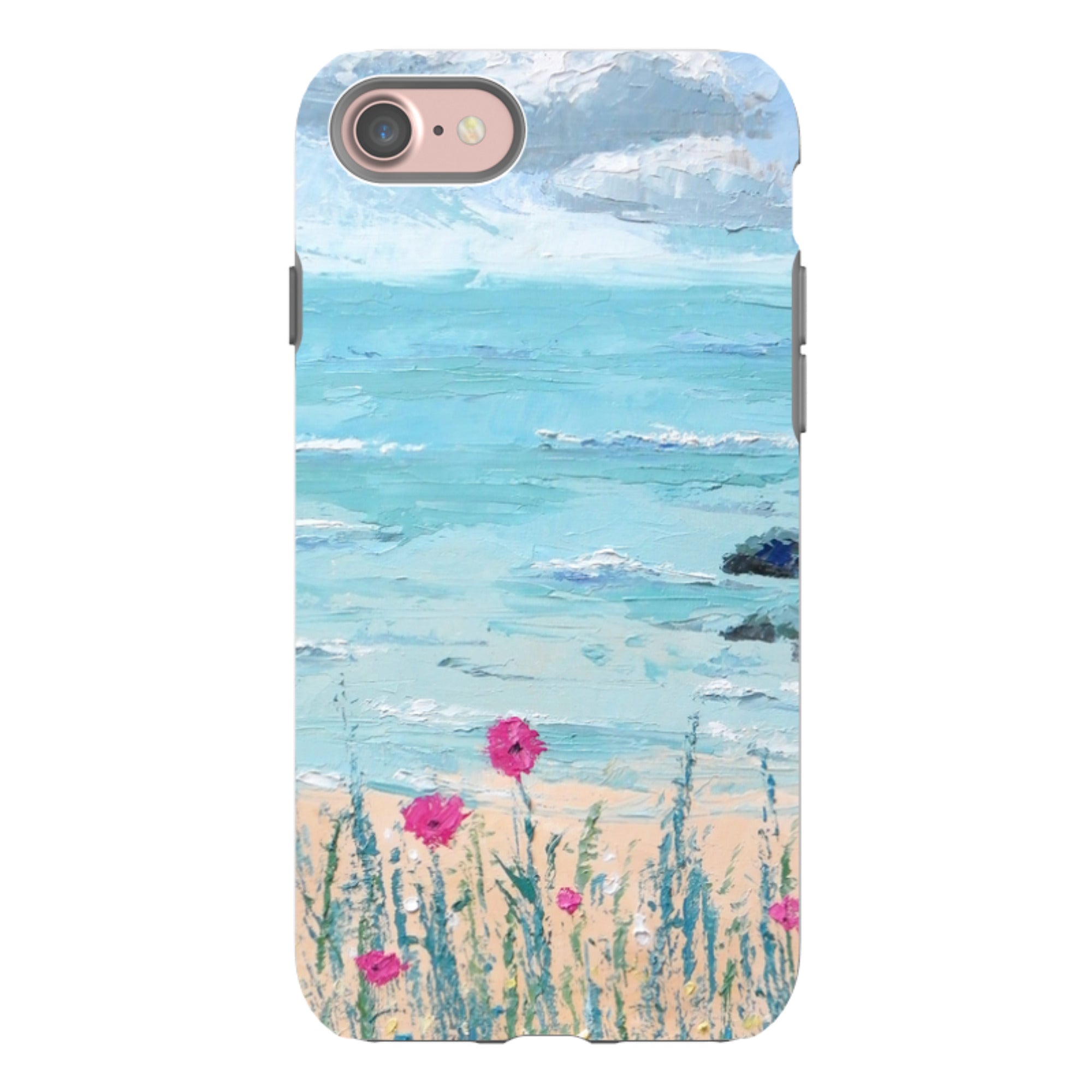 iPhone Tough Case - Seascape By Mary Stubberfield