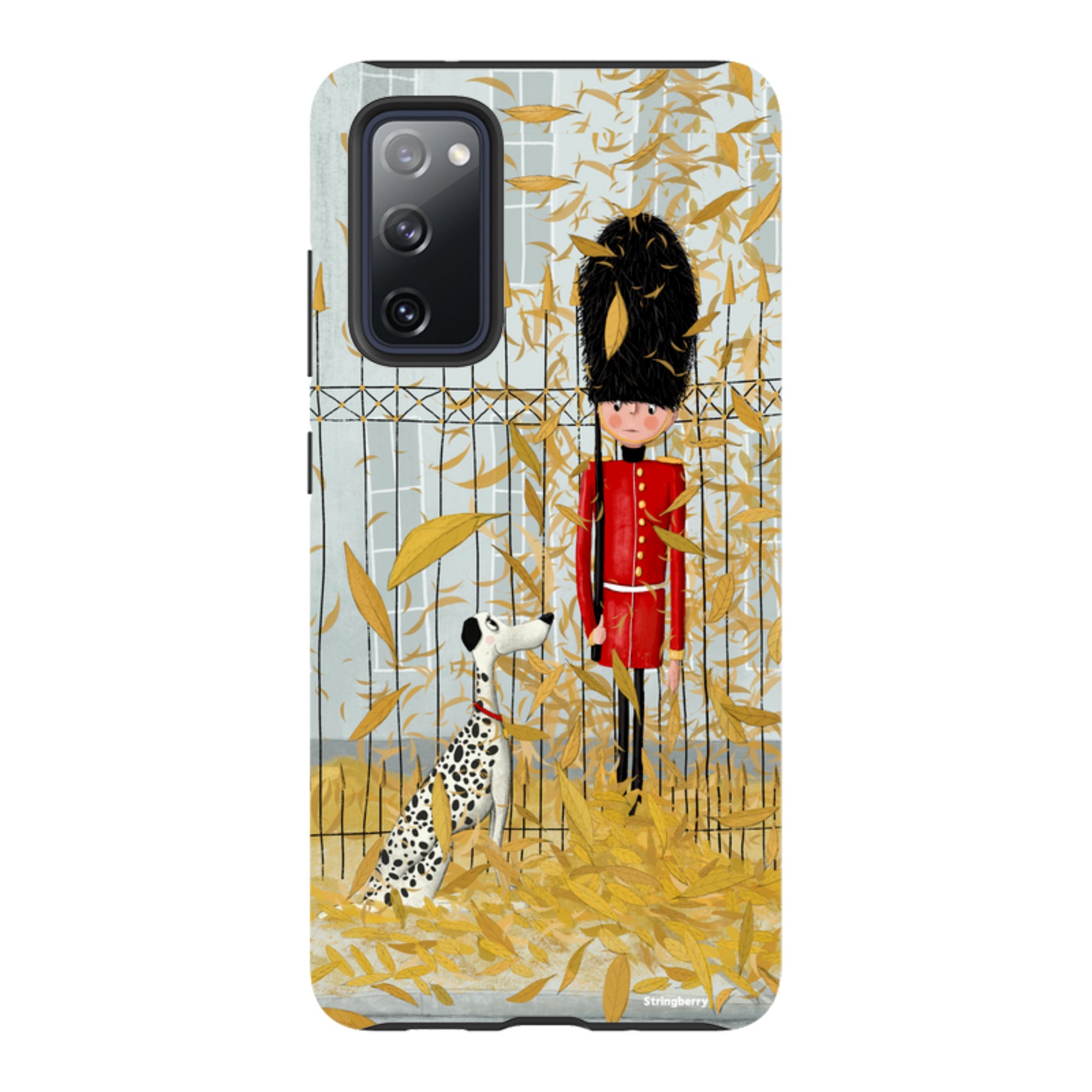 Samsung Tough Case - London In Leaves By Maja Lindberg