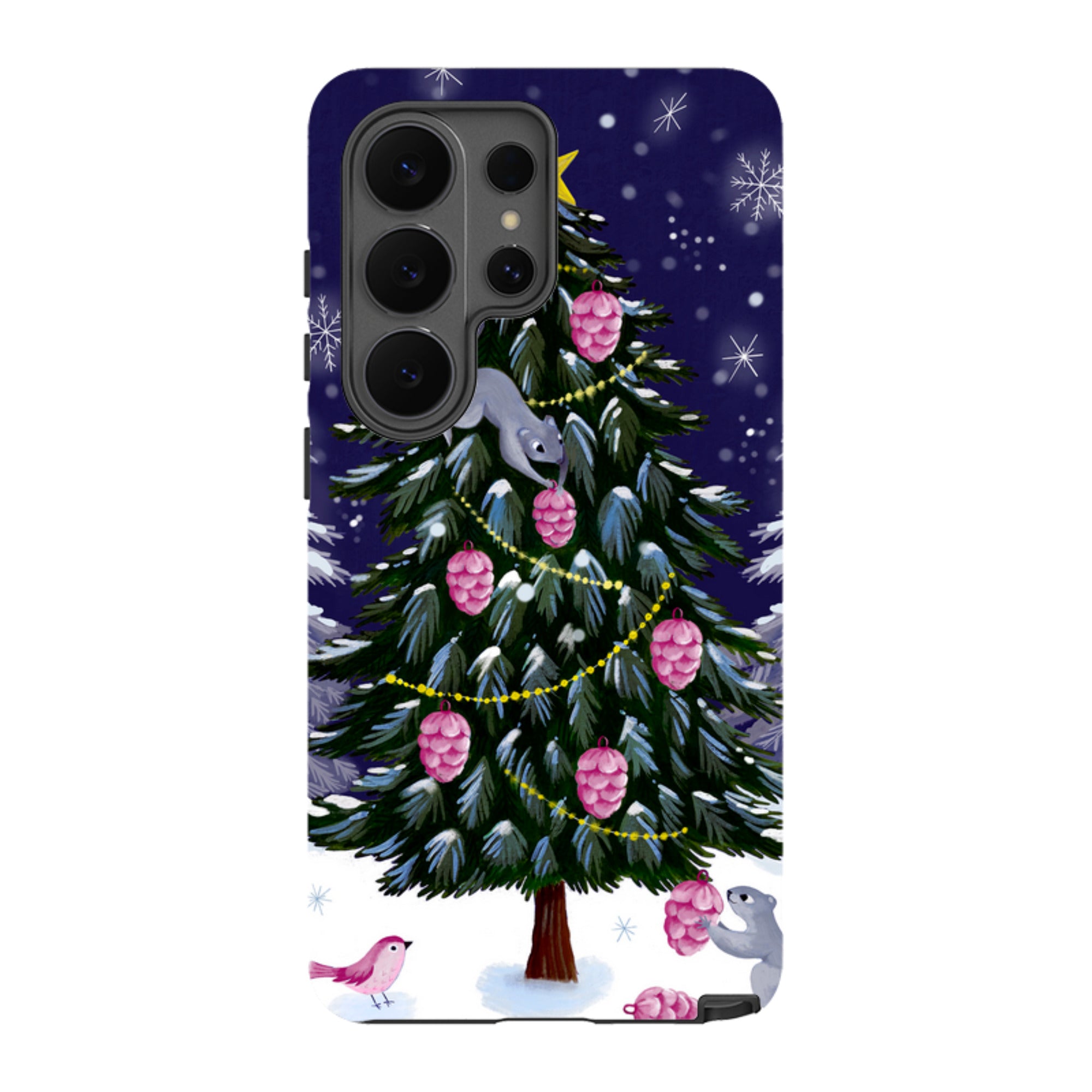 Samsung Tough Case - Squirrel Tree By Bex Parkin