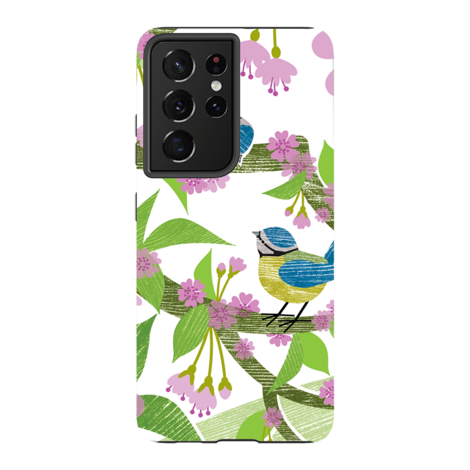 Samsung Tough Case - Blue Tits and Blossom By Liane Payne