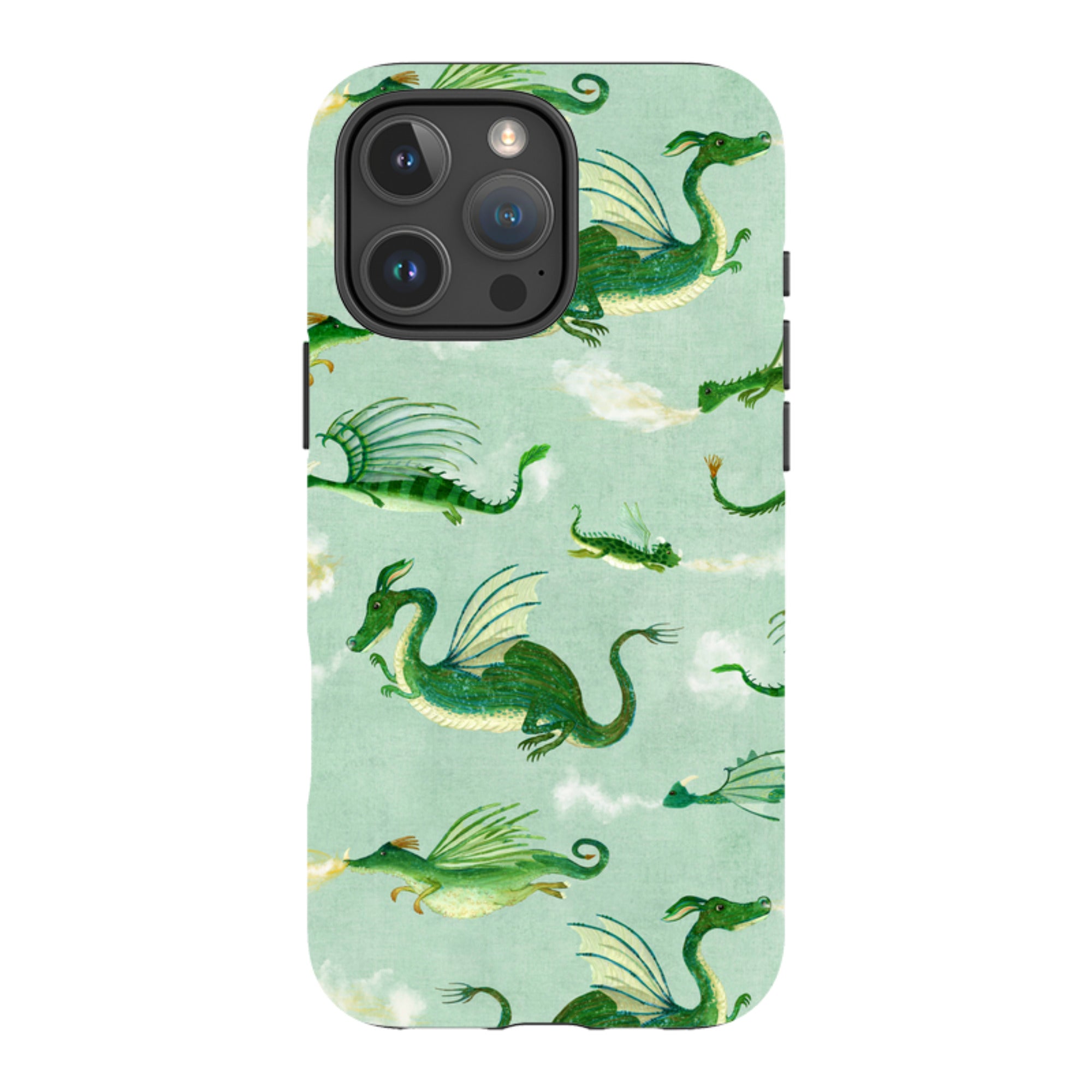 iPhone Tough Case - Dragons By Katherine Quinn