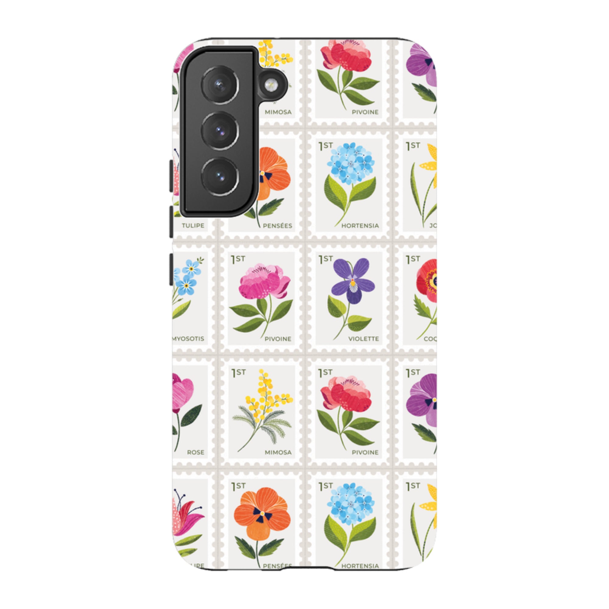 Samsung Tough Case - Floral Postage Stamps By Ali Brookes