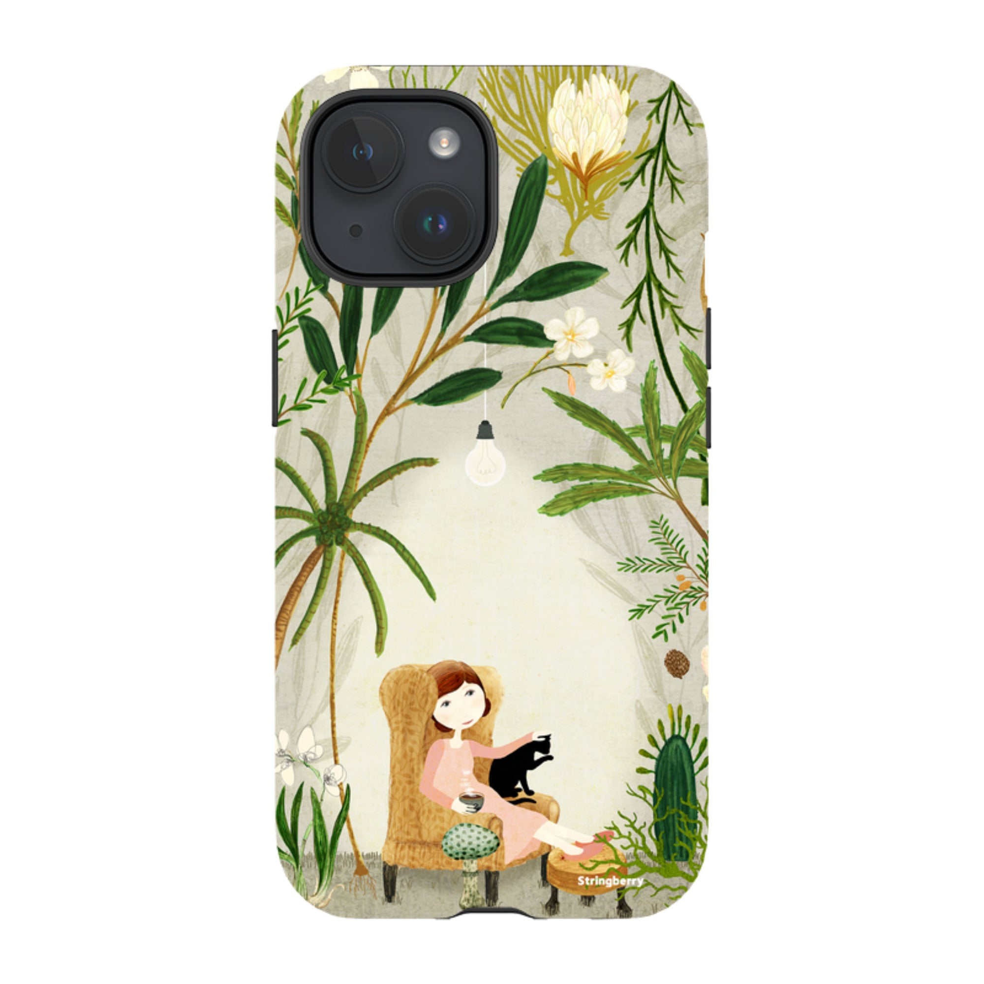 iPhone Tough Case - Imaginarium Garden I By Katherine Quinn