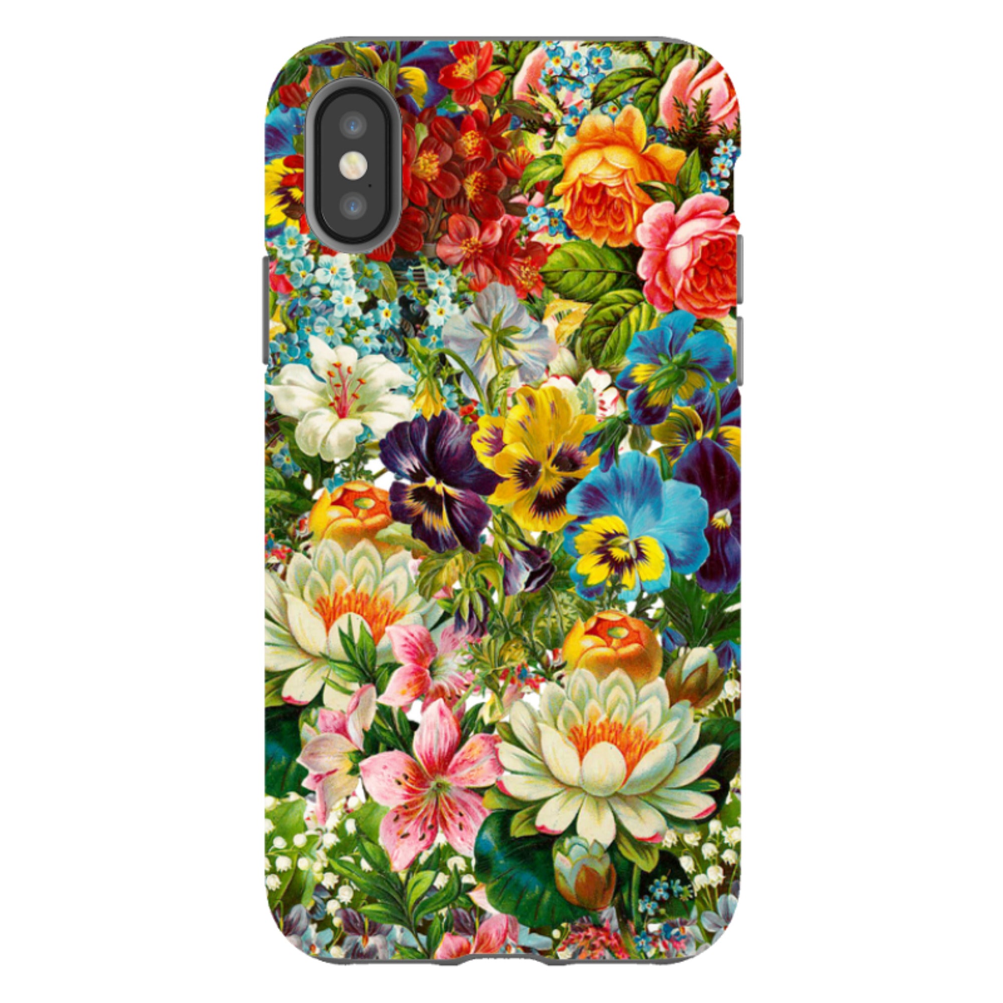 iPhone Tough Case - Floral Burst