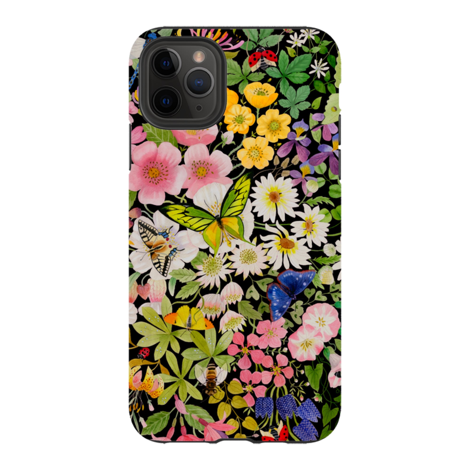 iPhone Tough Case - Wild Flowers By Bex Parkin