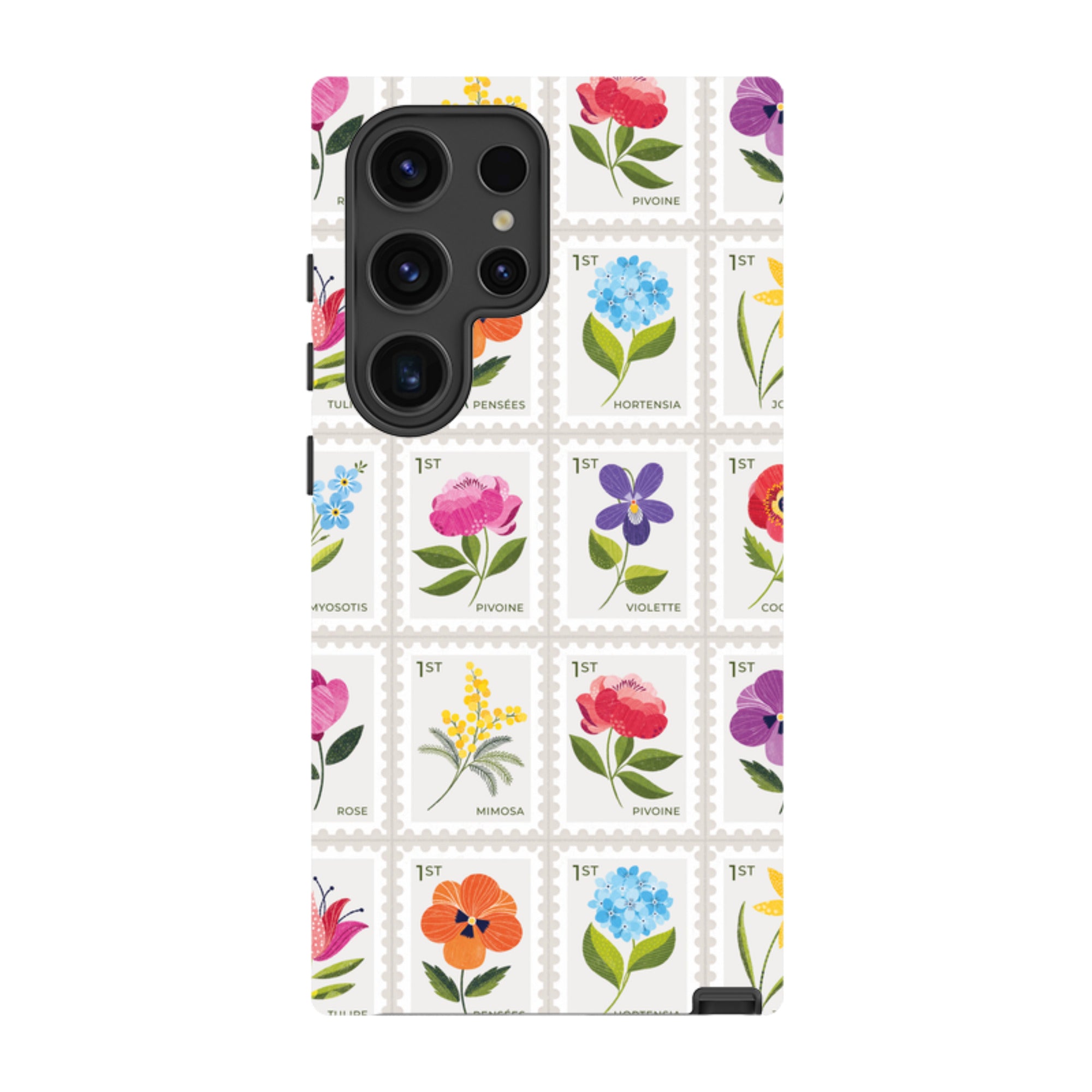 Samsung Tough Case - Floral Postage Stamps By Ali Brookes
