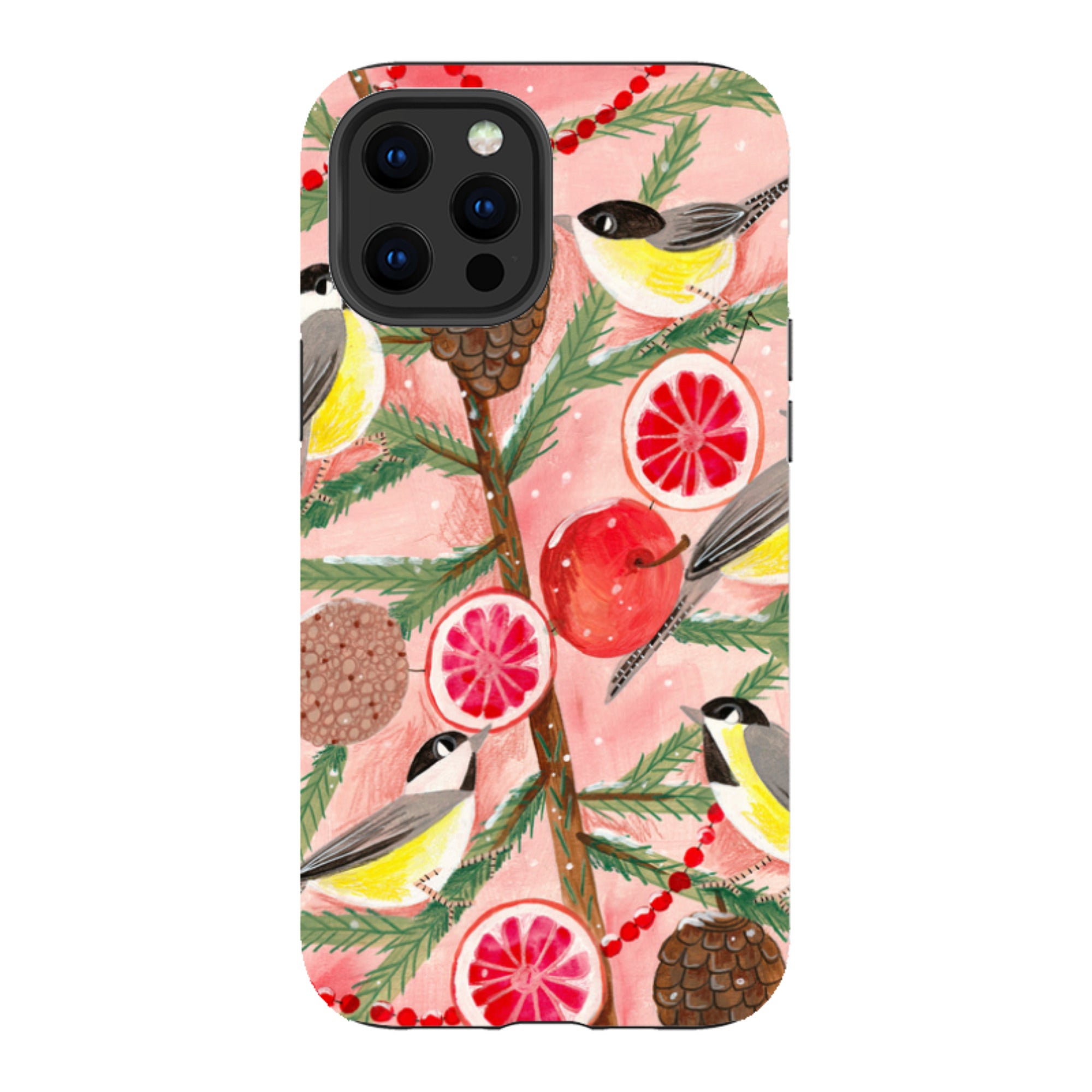 iPhone Tough Case - Chickadee By Caroline Bonne Muller
