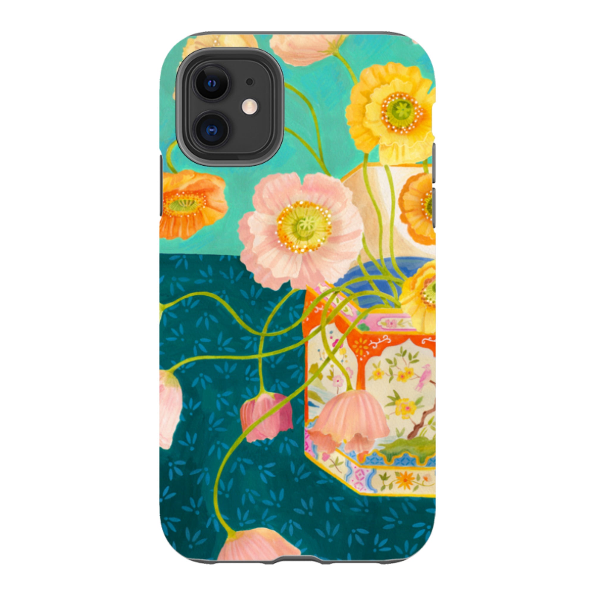 iPhone Tough Case - Poppies By Bex Parkin