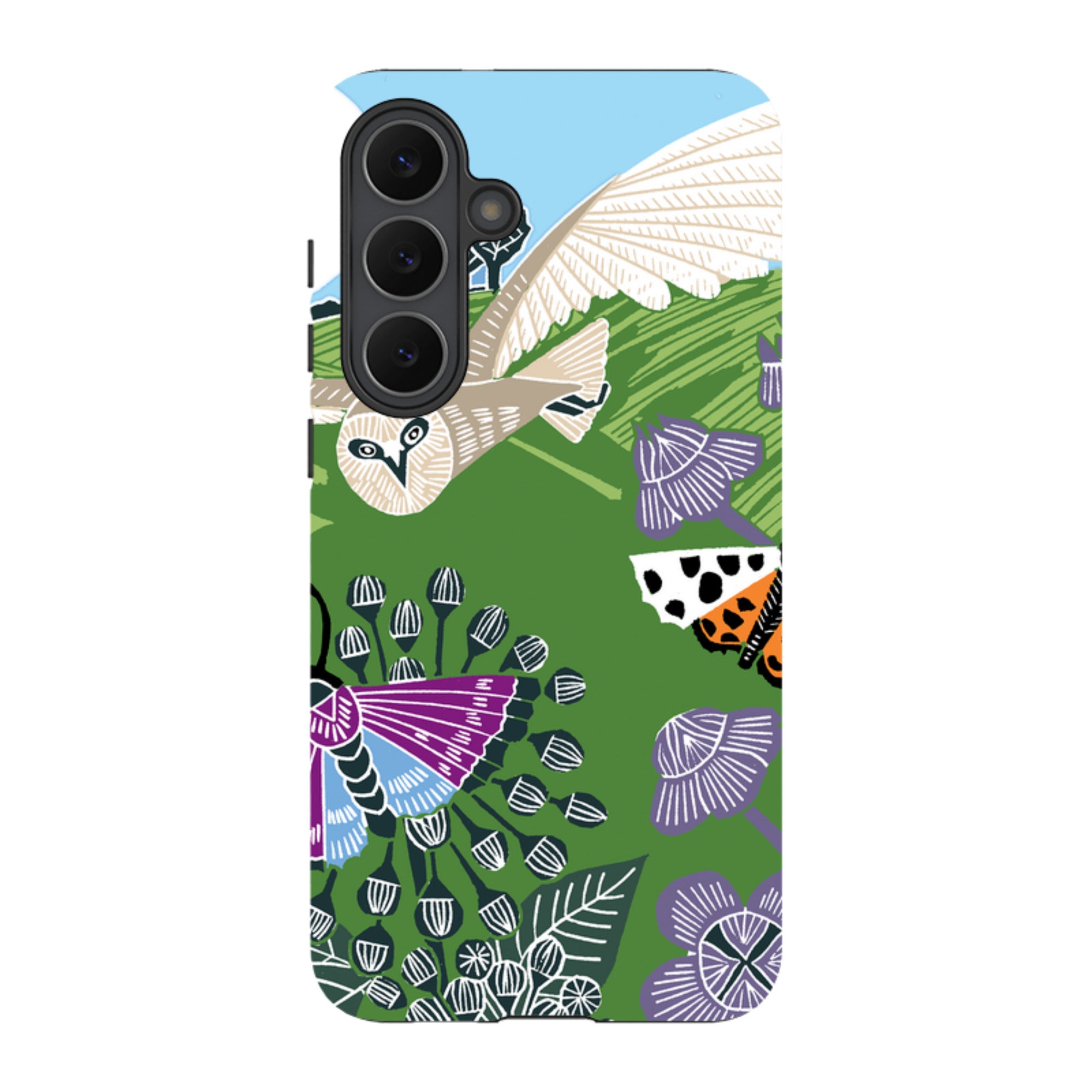 Samsung Tough Case - Morning Barn Owl By Kate Heiss