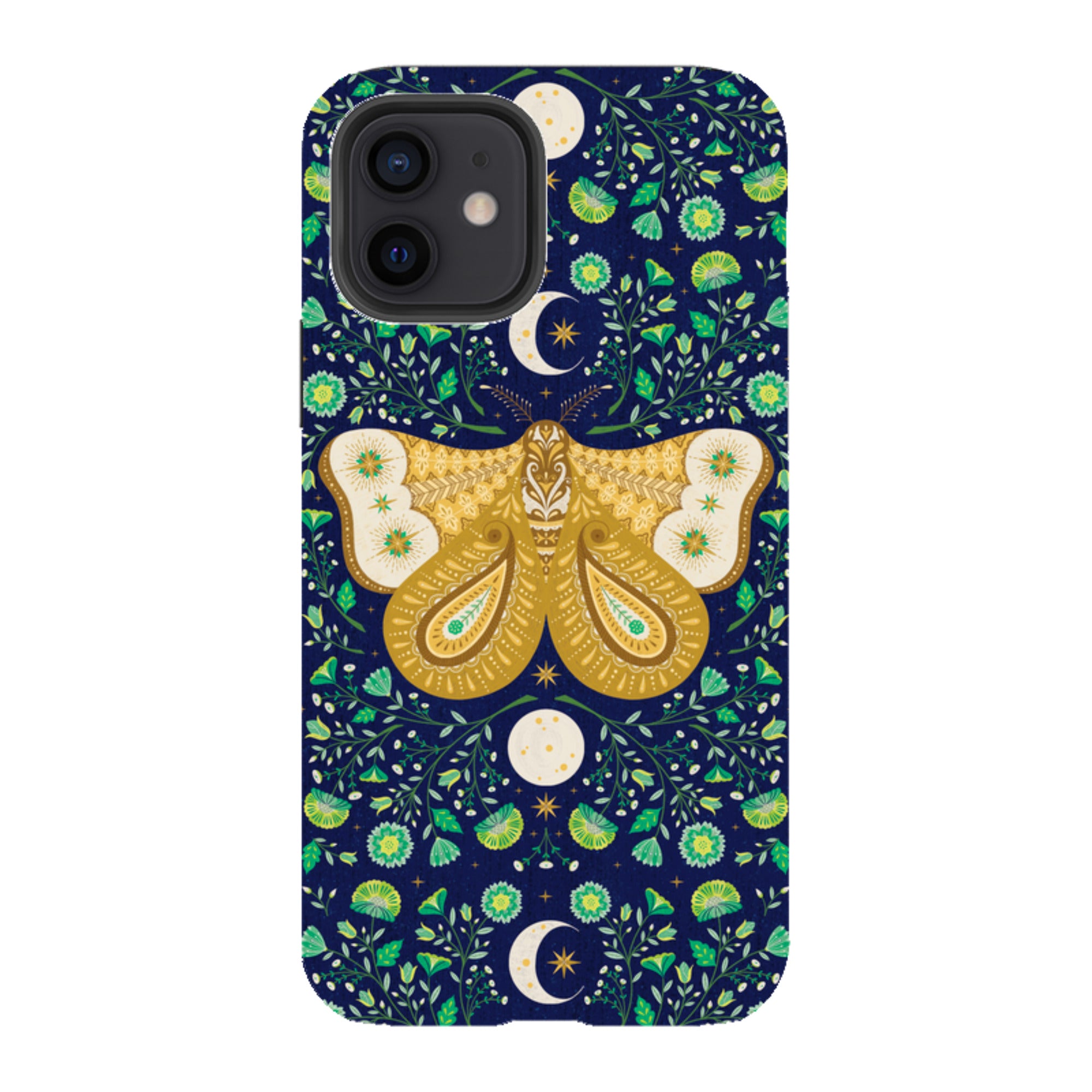 iPhone Tough Case - Moth By Jenny Zemanek