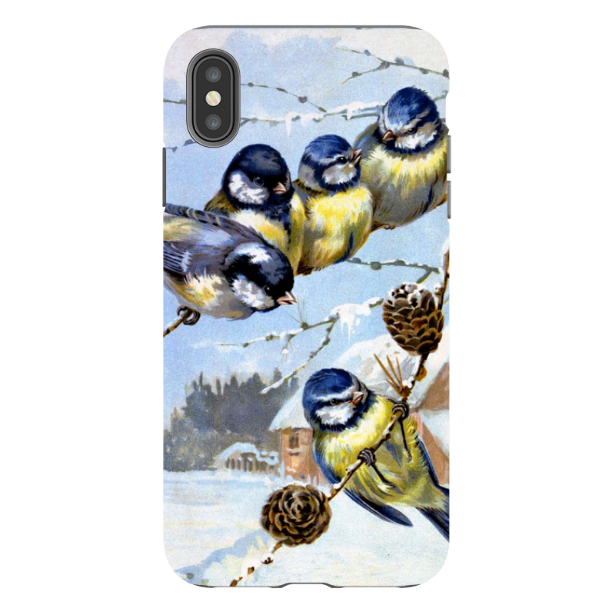 iPhone Tough Case - Winter Birds By Heritage
