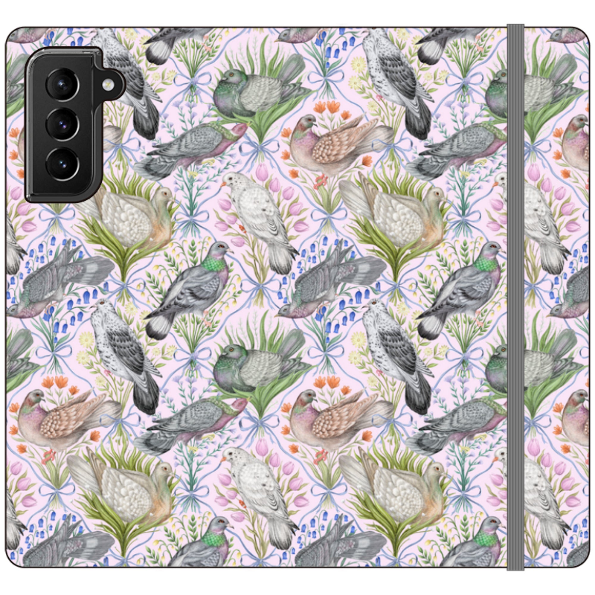 Pigeon Pals Wallet Case By Catherine Rowe