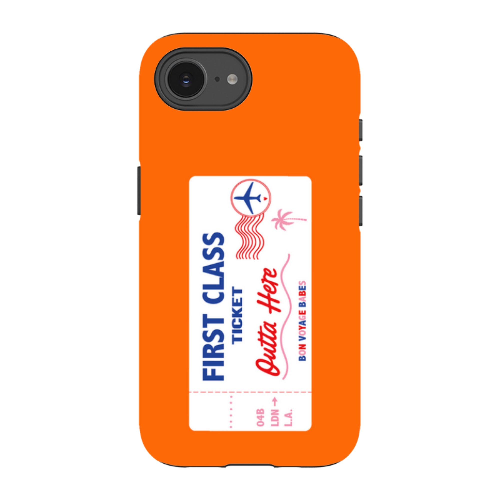 iPhone Tough Case - First Class Orange