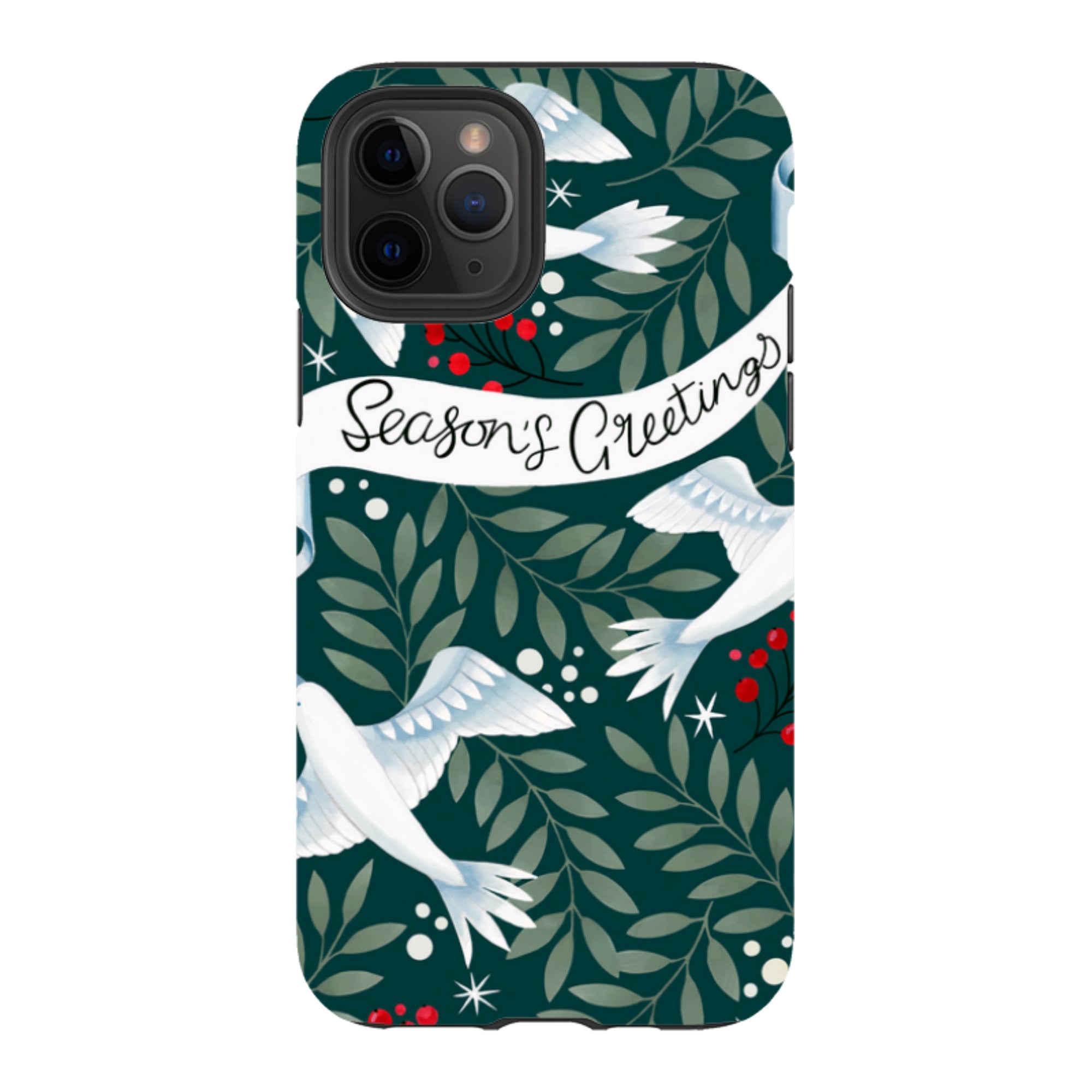 iPhone Tough Case - Seasons Greetings By Bex Parkin