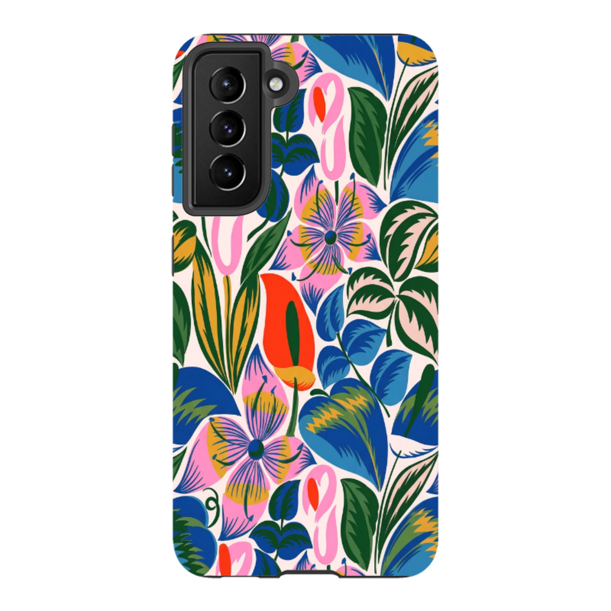 Samsung Tough Case - Retro Tropical Floral