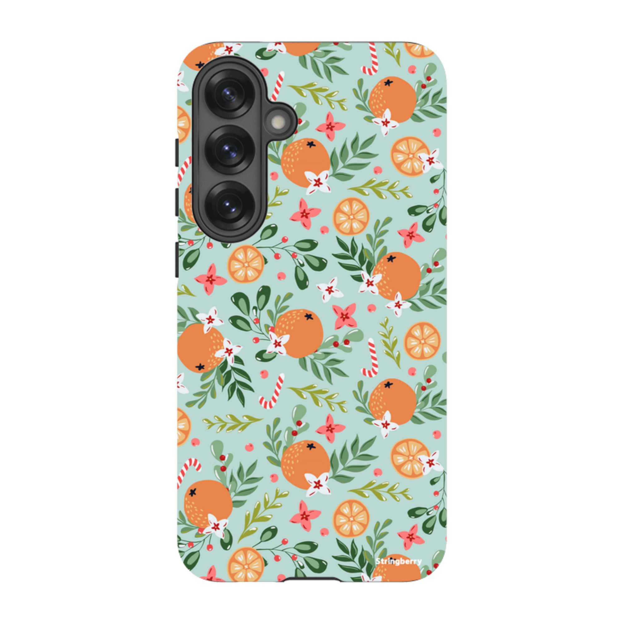 Samsung Tough Case - Oranges and Candy Canes