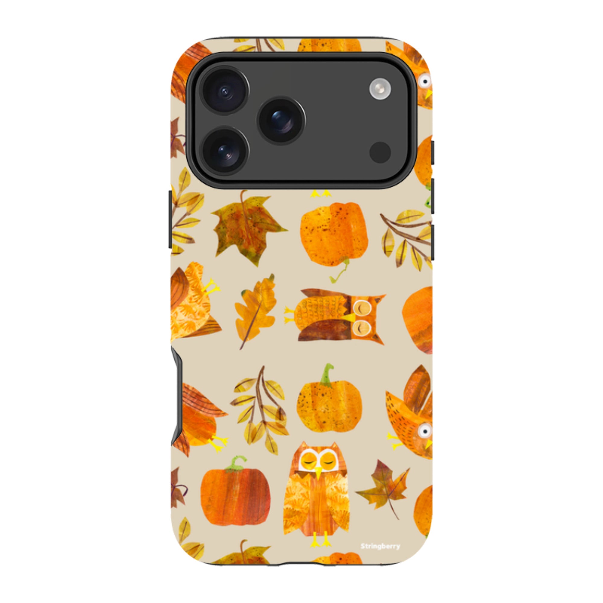 iPhone MagSafe Tough Case - Pumpkins and Owls By Tracey English