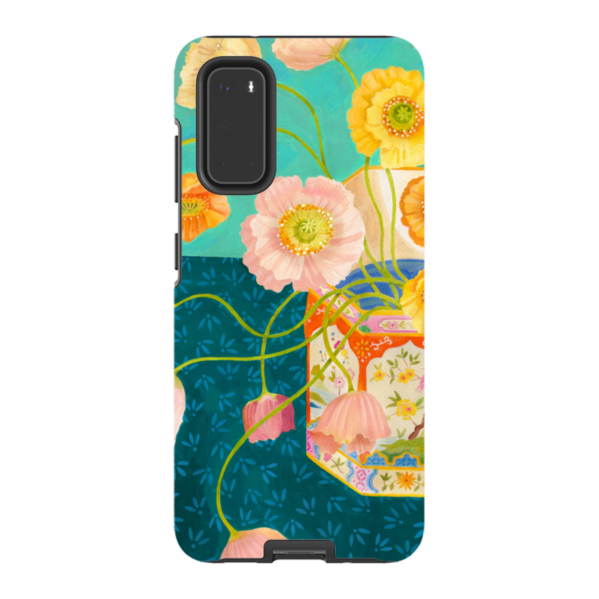 Samsung Tough Case - Poppies By Bex Parkin