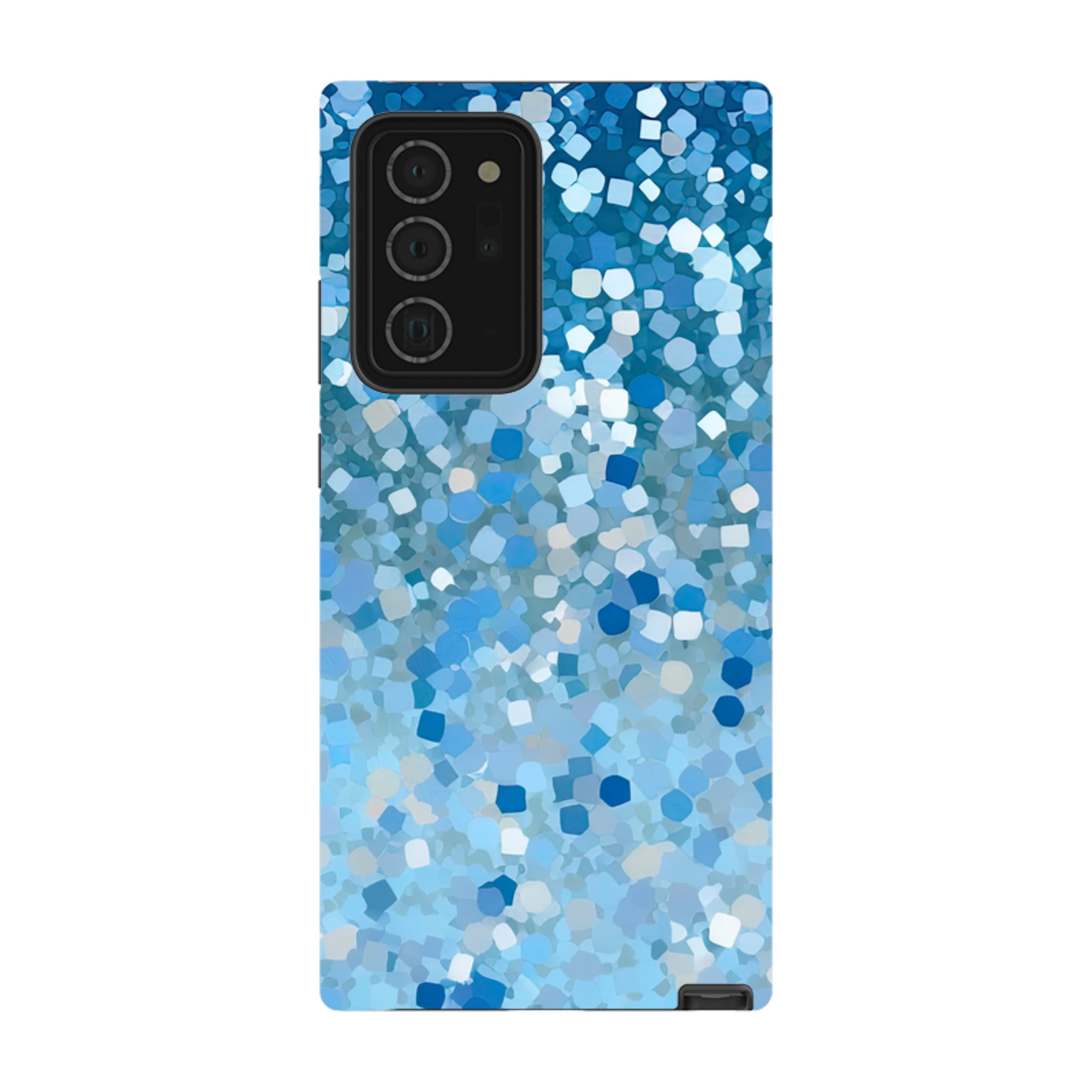 Samsung Tough Case - Blue Glitter II (Case Does Not Glitter)