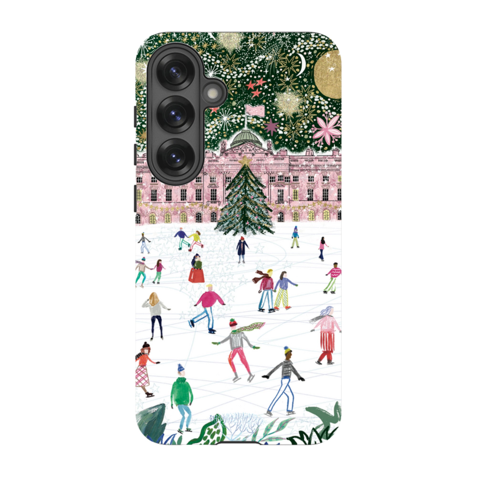 Samsung Tough Case - Skating At Somerset House By Emma Frances Grant