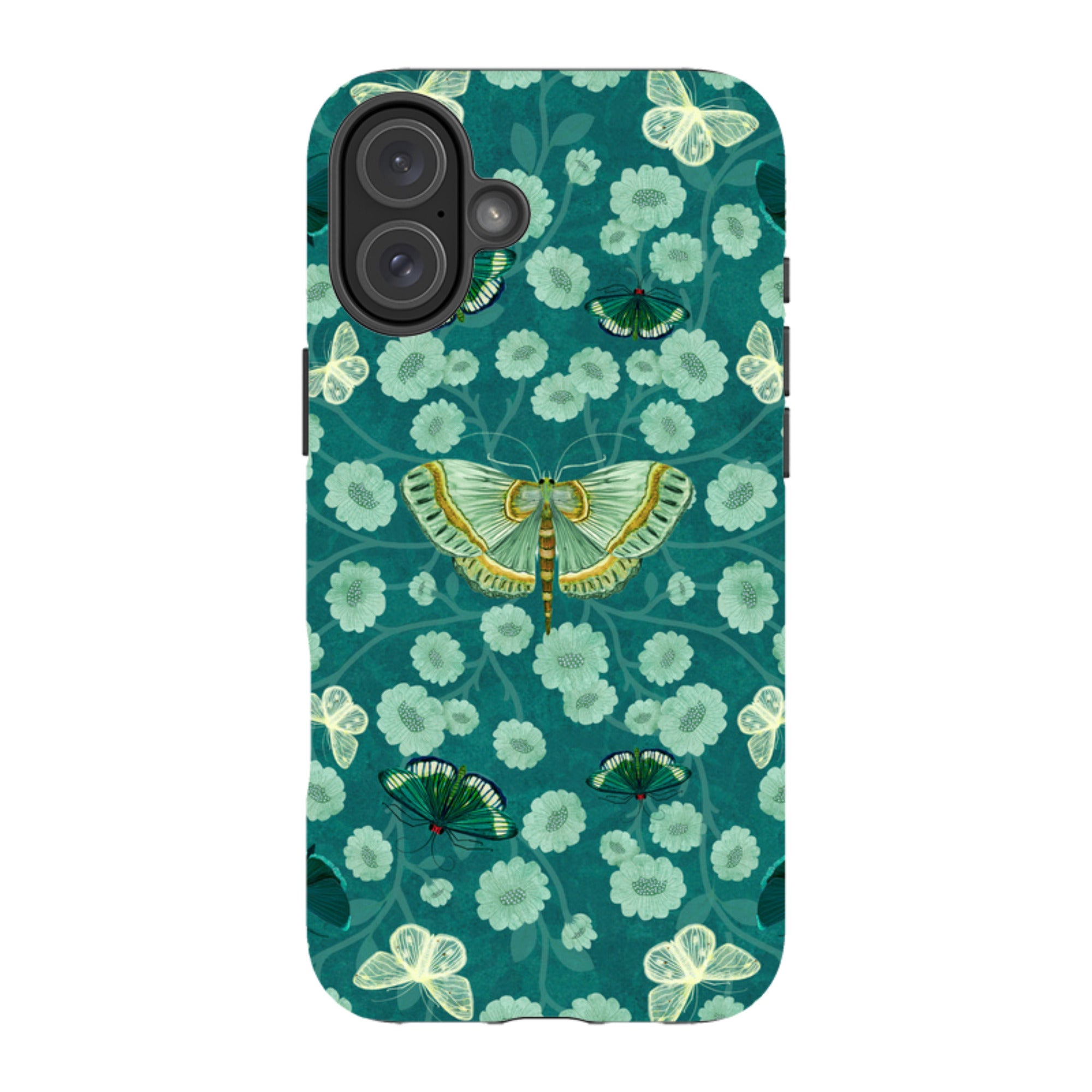 iPhone Tough Case - Medium Moth 2 By Katherine Quinn