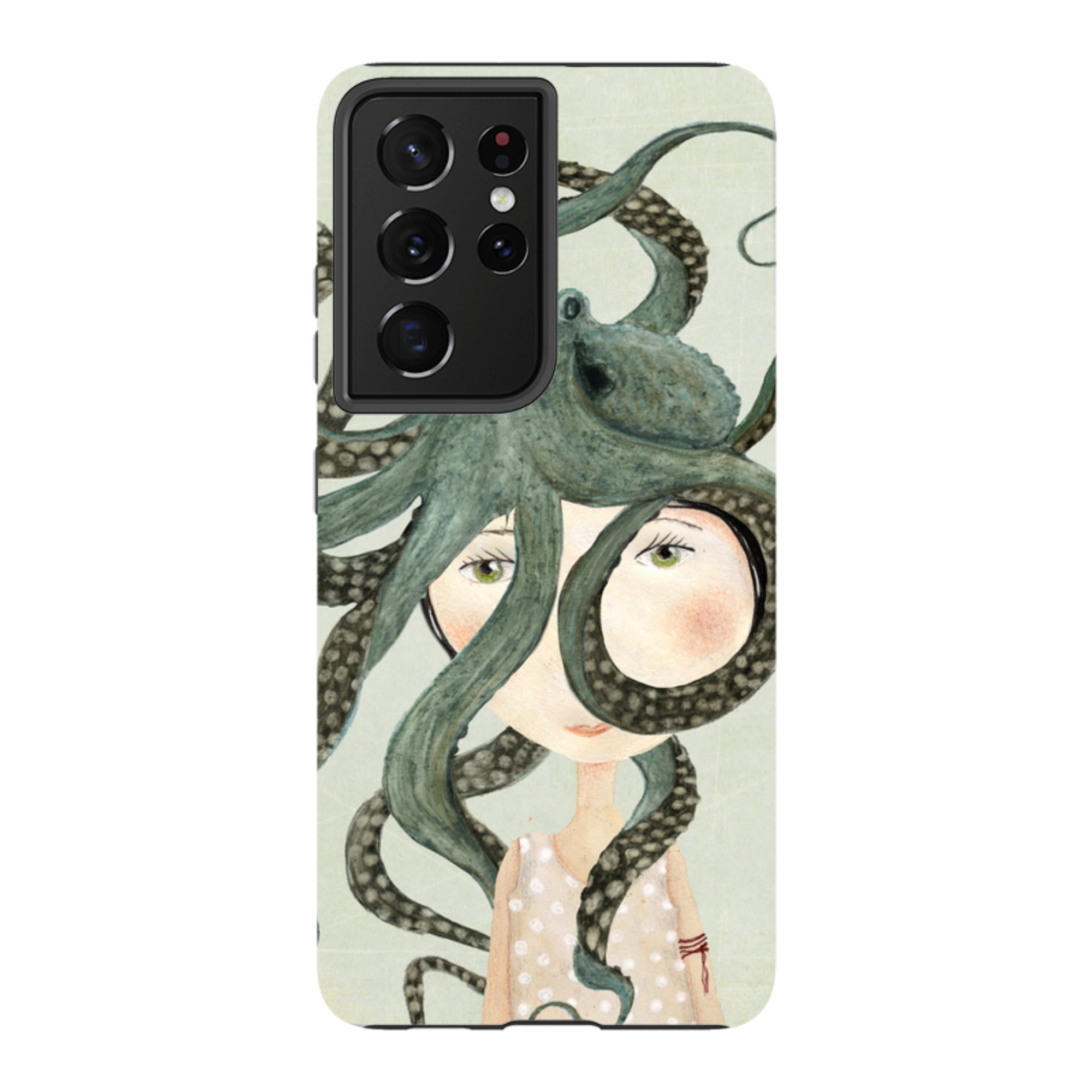Samsung Tough Case - Octopus Girl By Katherine Quinn