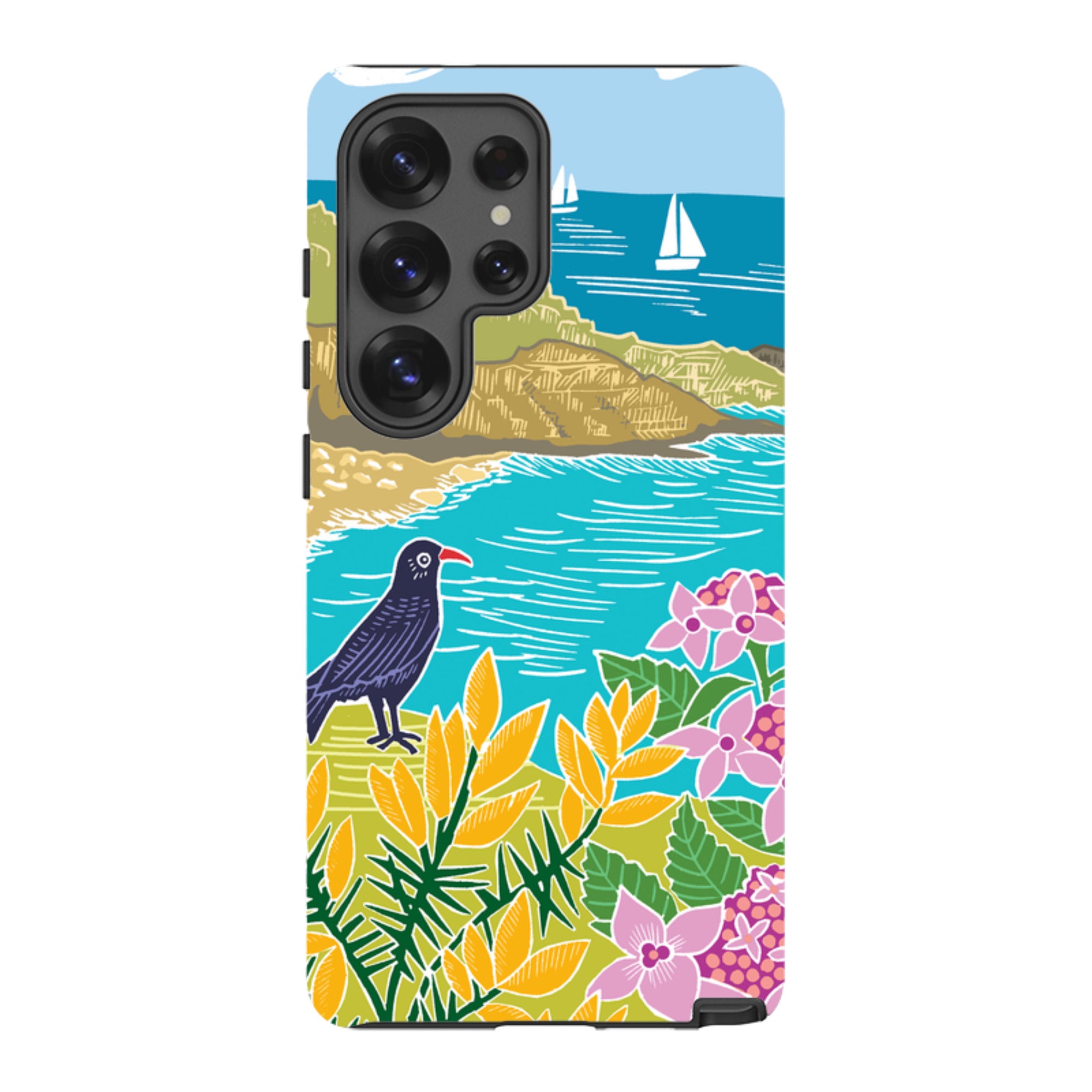 Samsung Tough Case - Porthgwarra Walk By Kate Heiss