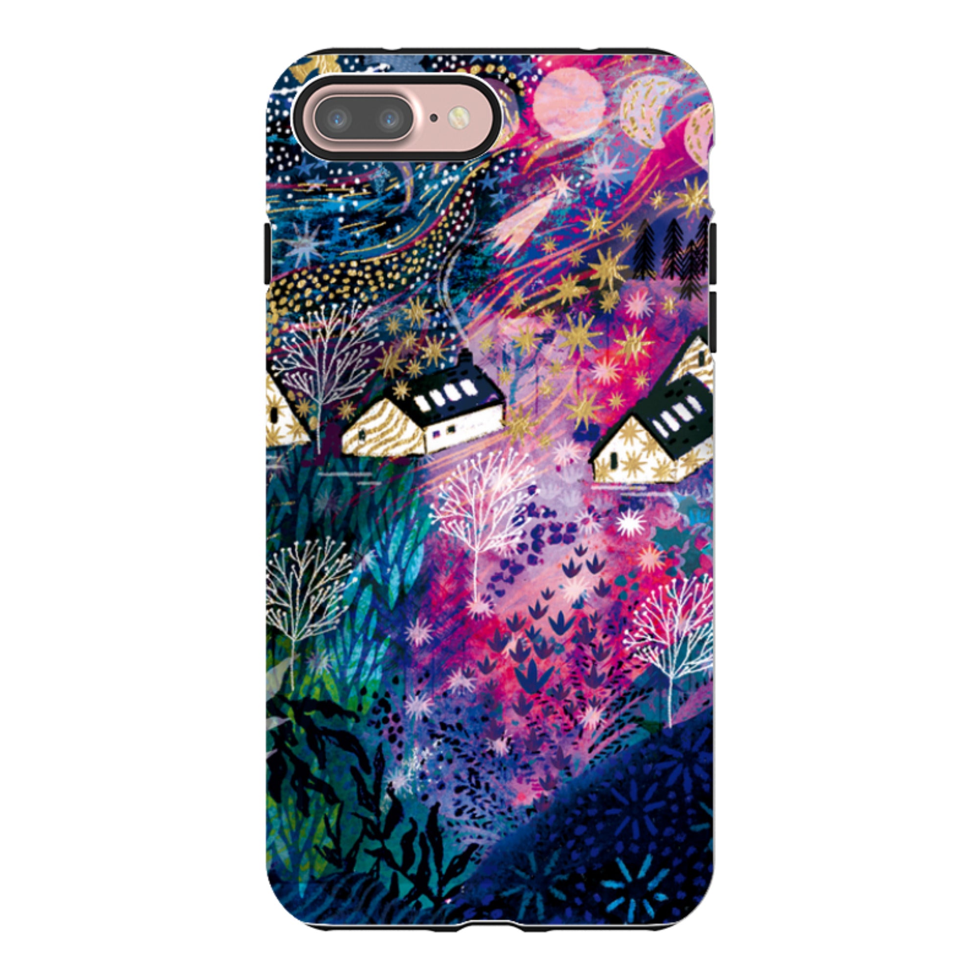 iPhone Tough Case - Northern Lights By Emma Frances Grant