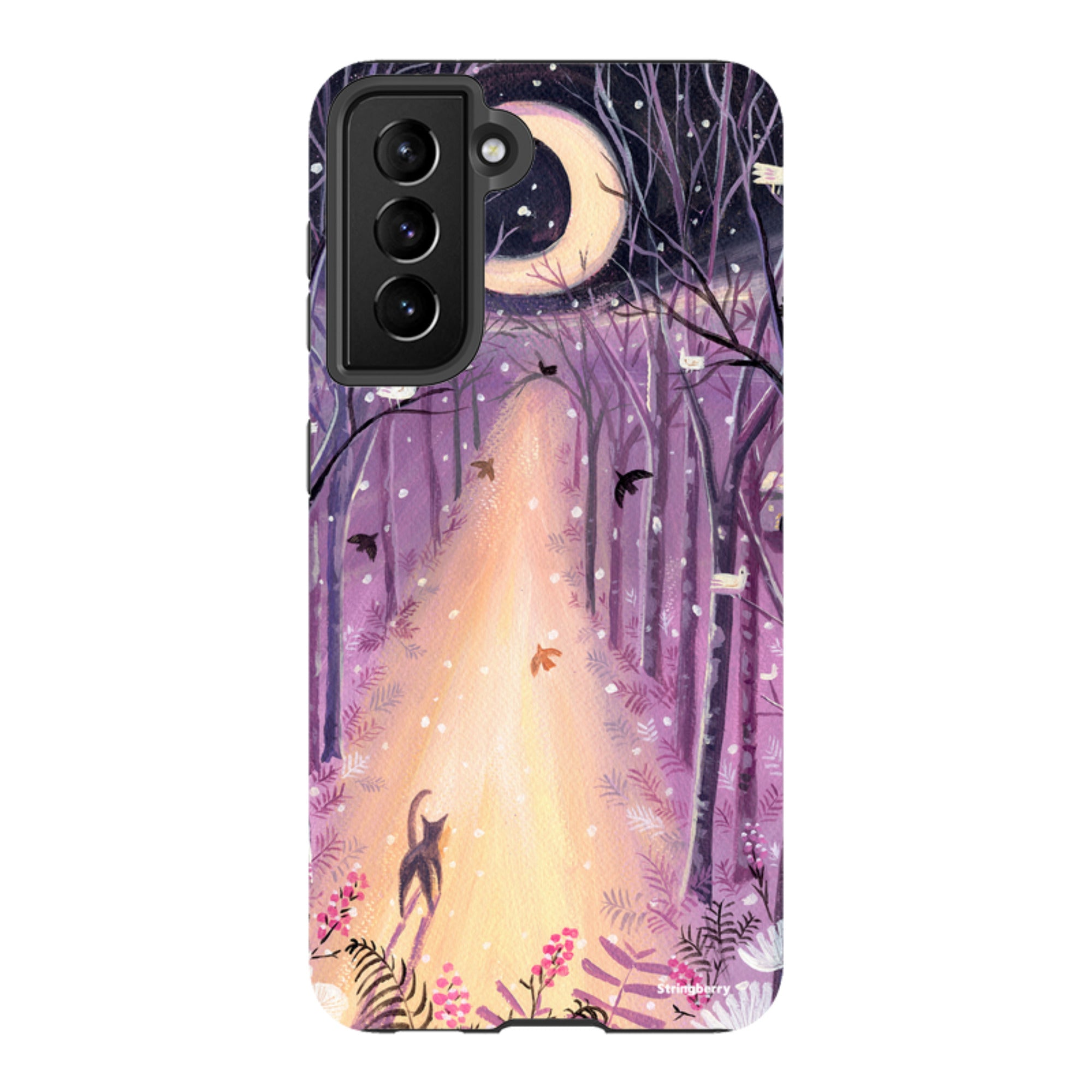 Samsung Tough Case - Forest Cat By Mary Stubberfield
