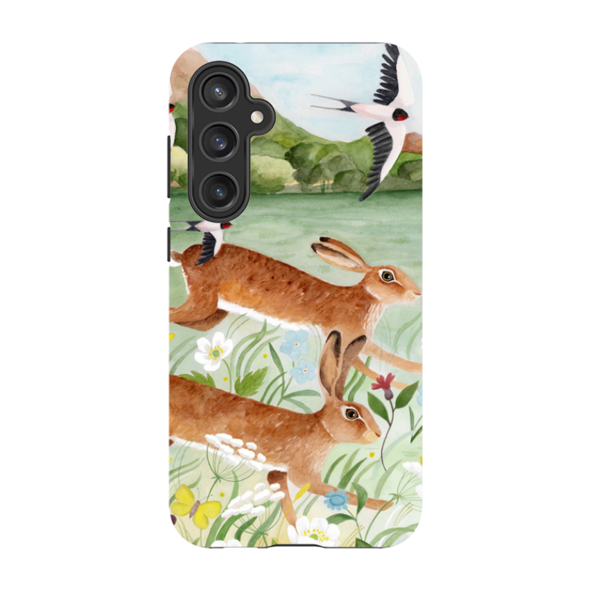 Samsung Tough Case - Hares By Bex Parkin