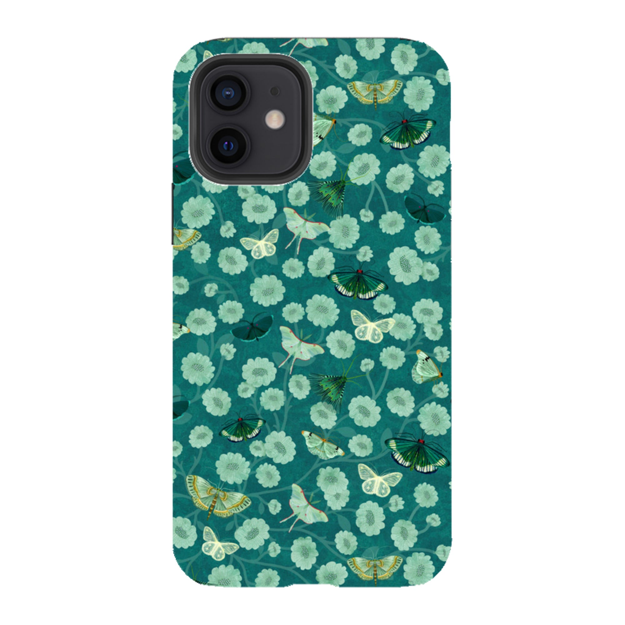 iPhone Tough Case - Small Moths 2 By Katherine Quinn