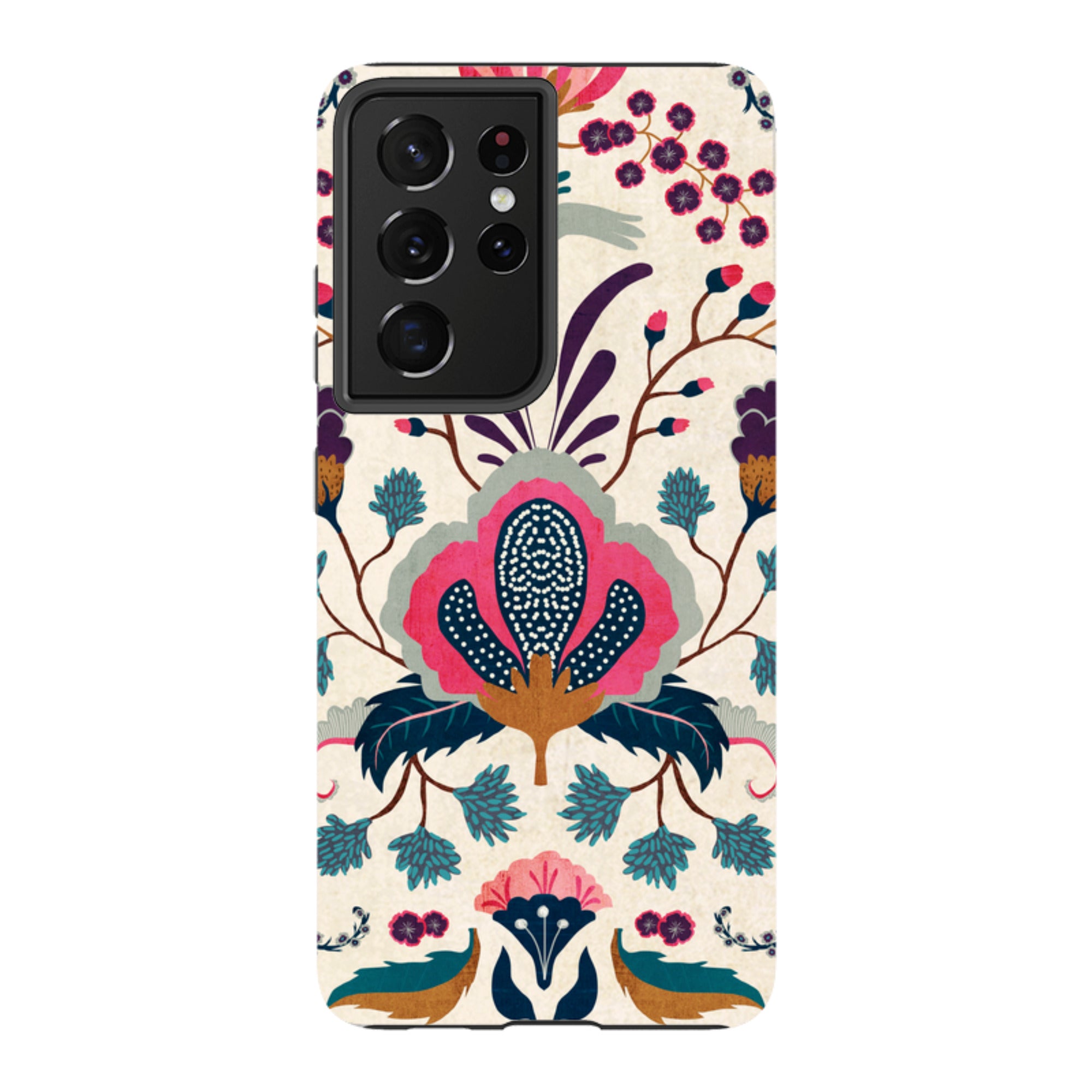Samsung Tough Case - Folk Floral By Katherine Quinn