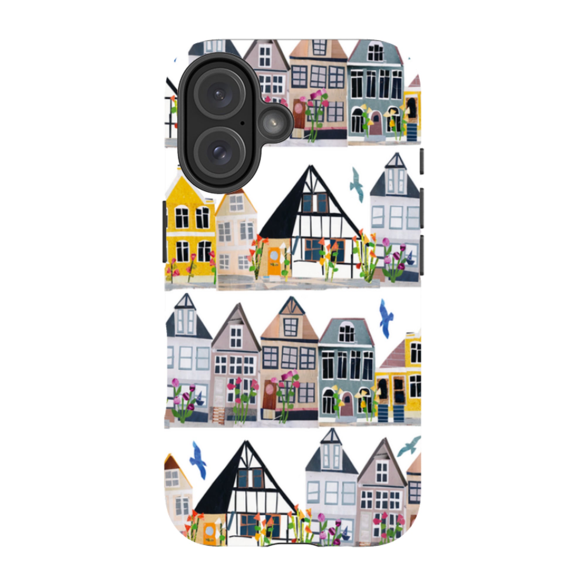 iPhone Tough Case - Danish Houses By Tracey English