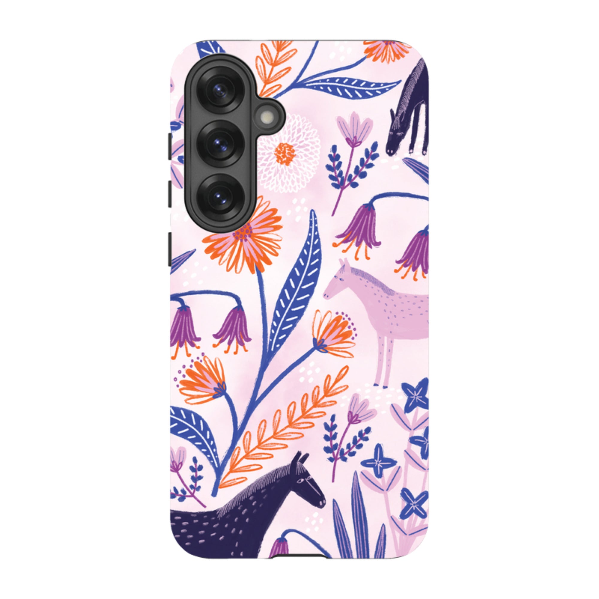 Samsung Tough Case - Wild Ponies Pink By Lee Foster Wilson