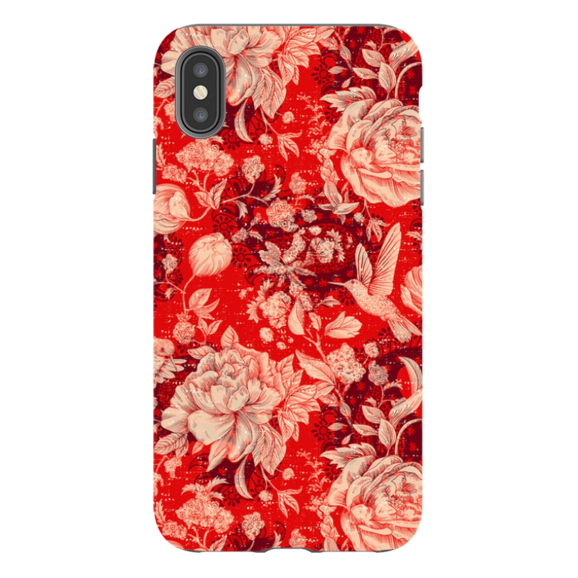 iPhone Tough Case - Red Peonies