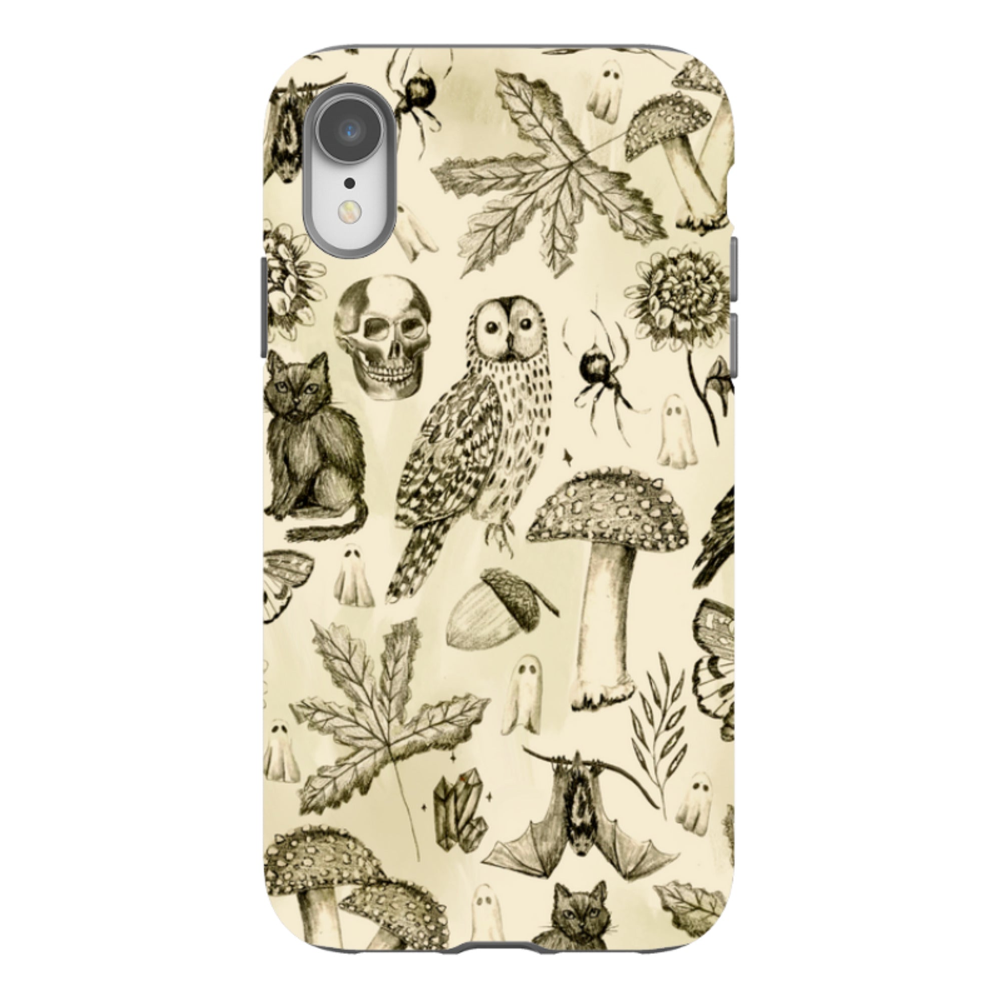 iPhone Tough Case - Pencil Fall By Abby Jacobs