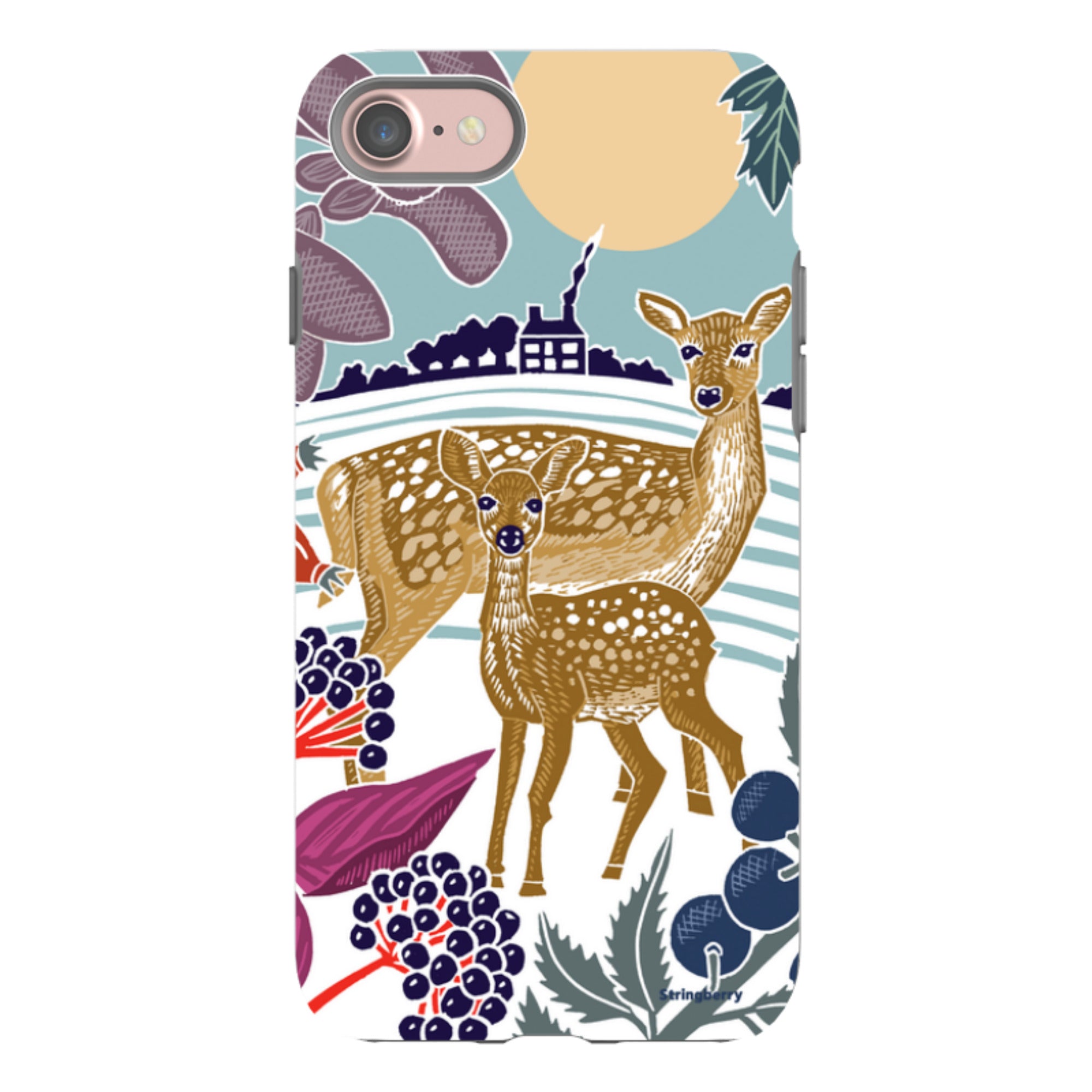 iPhone Tough Case - Deer By Kate Heiss