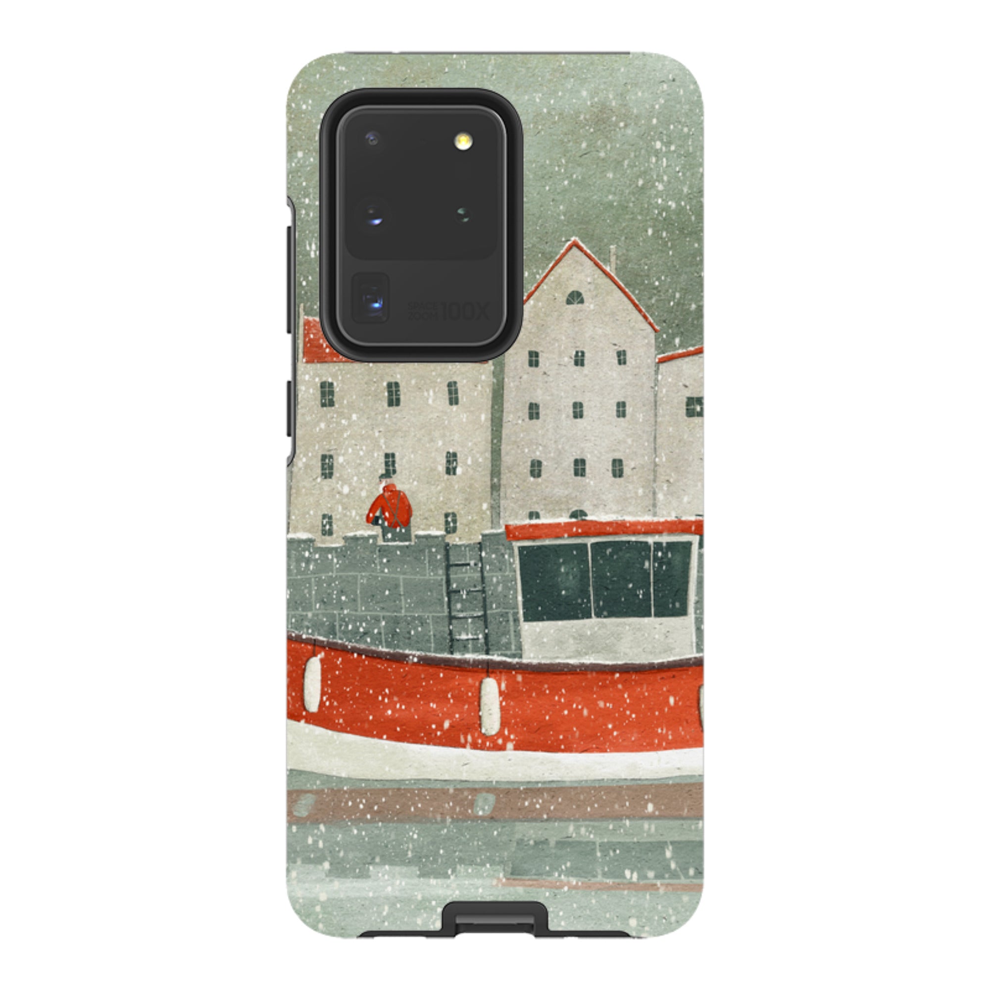 Samsung Tough Case - Christmas Harbour By Maja Lindberg