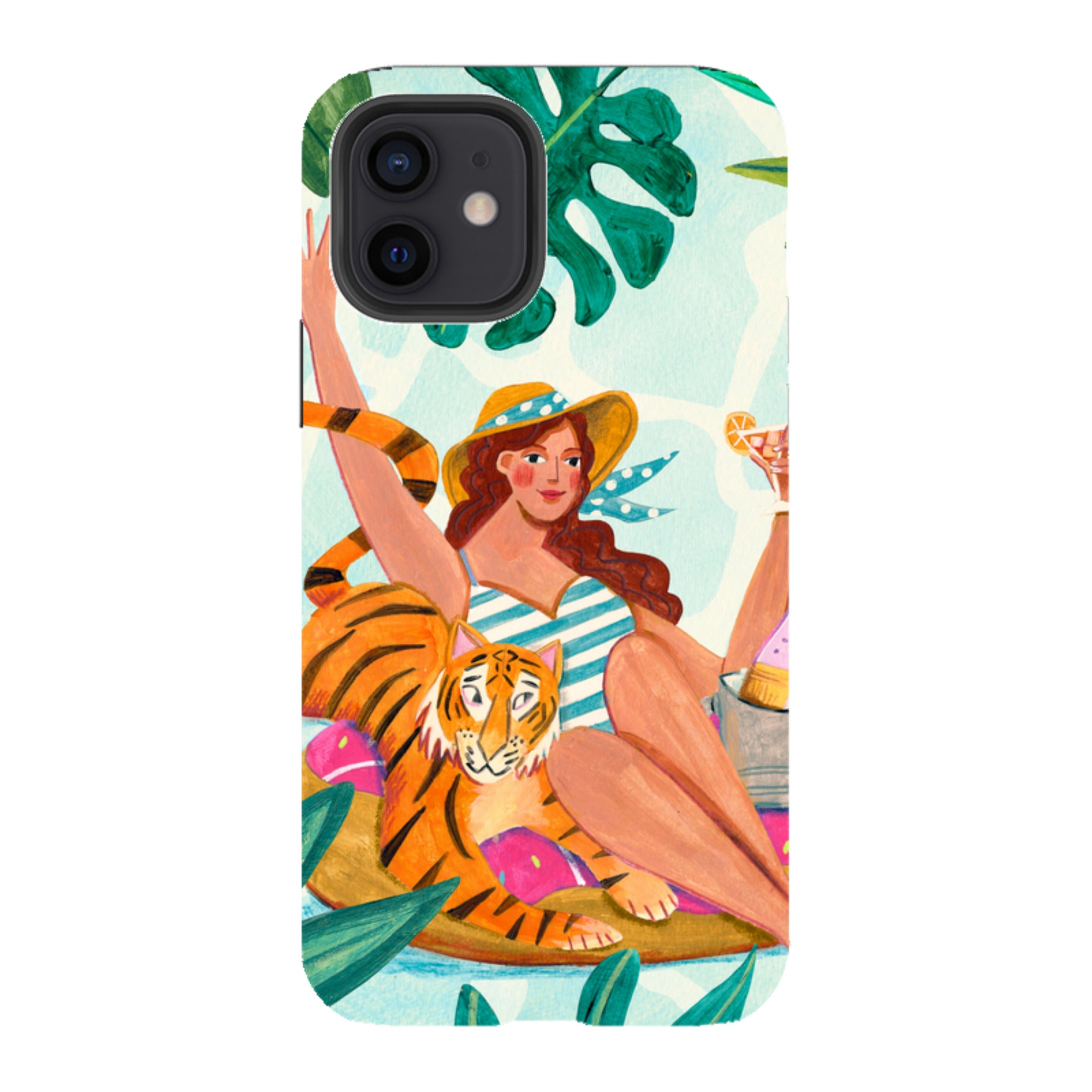 iPhone Tough Case - Pool By Caroline Bonne Muller