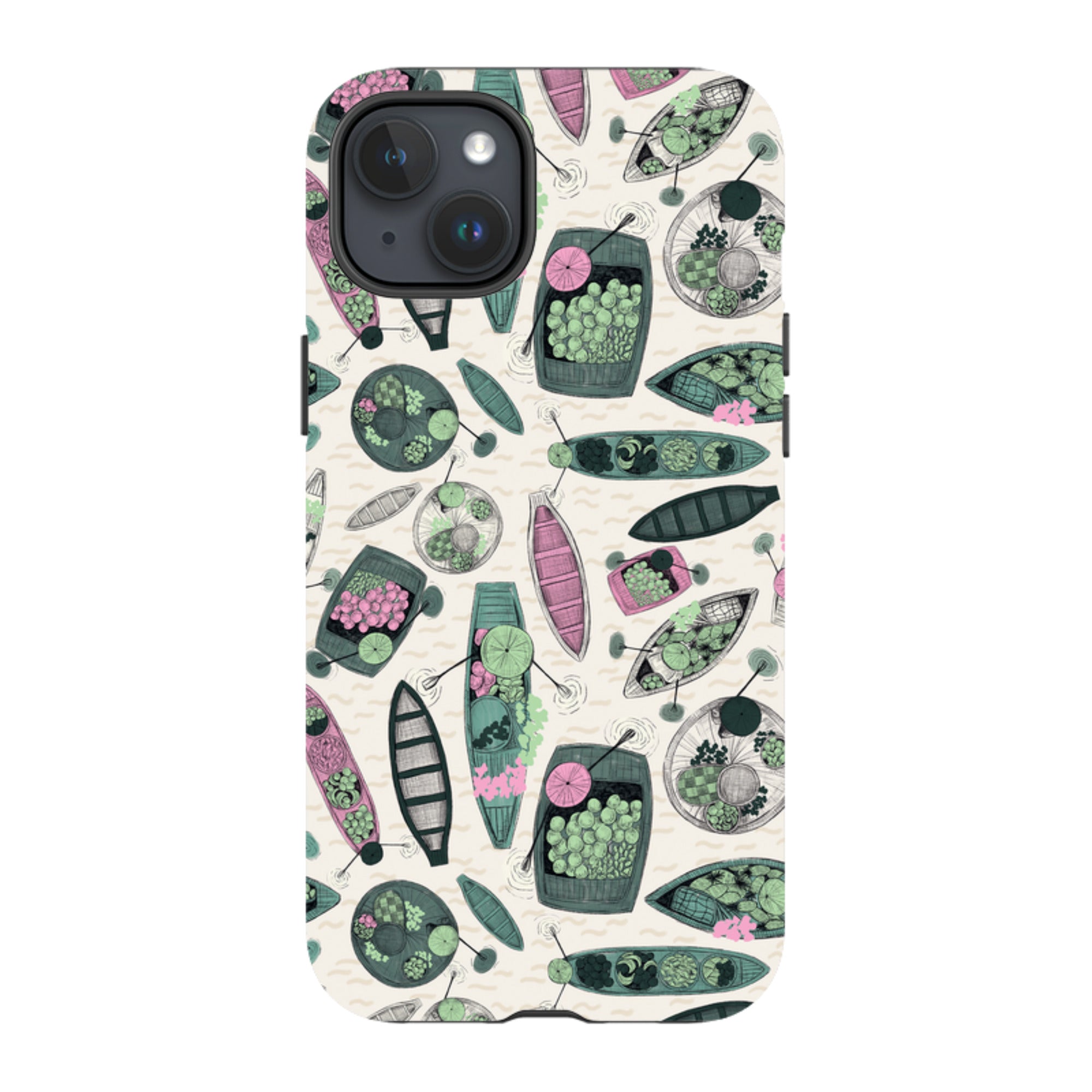 iPhone MagSafe Tough Case -  Floating Markets B By Jade Mosinski